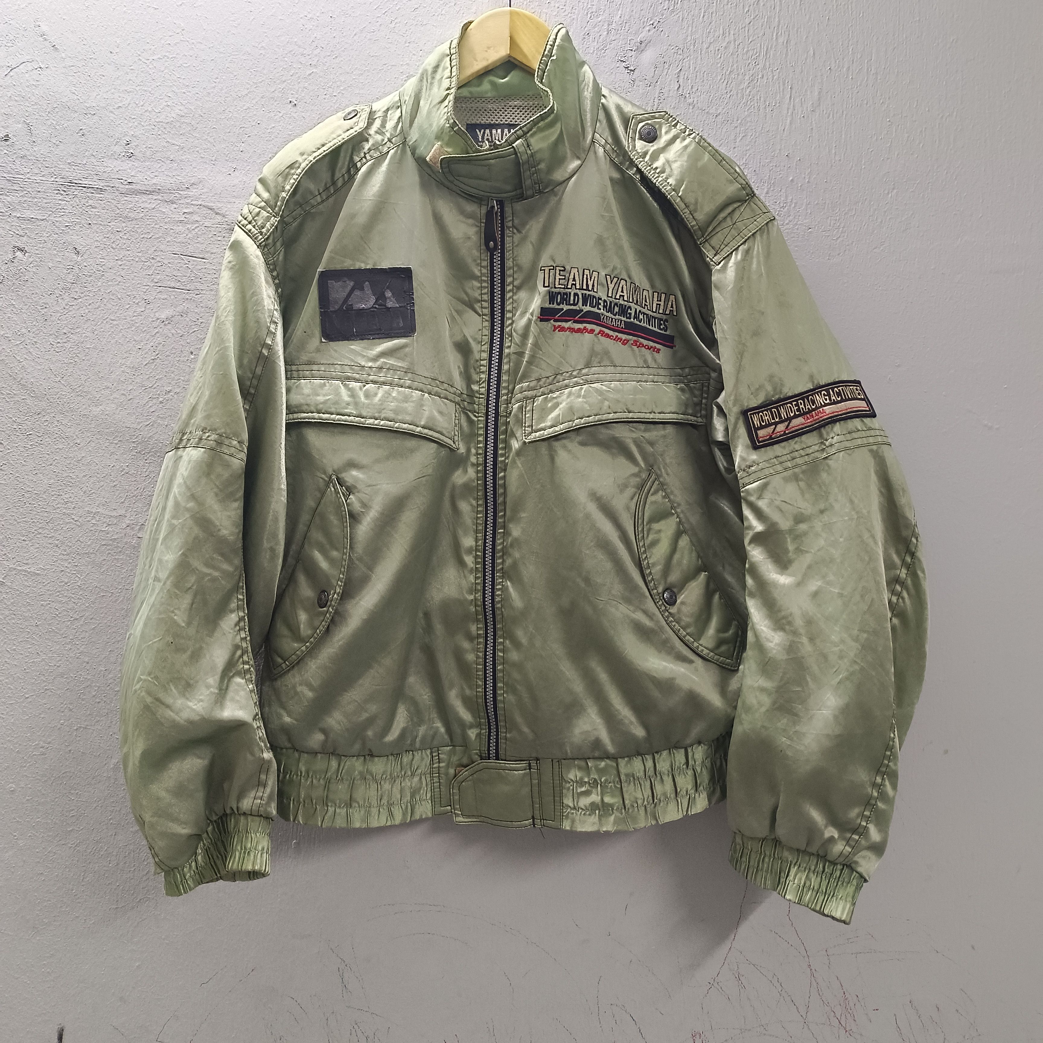 Japanese Brand × Yamaha Jacket yamaha vintage worldwide champion Size US XL / EU 56 / 4 - 1 Thumbnail