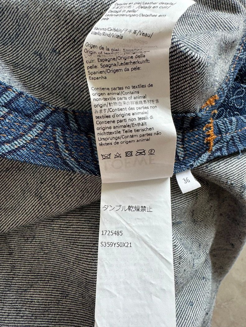 Loewe LOEWE Unisex size 36 shirt, sweater, windbreaker, jacket, Size XS / US 0-2 / IT 36-38 - 7 Thumbnail
