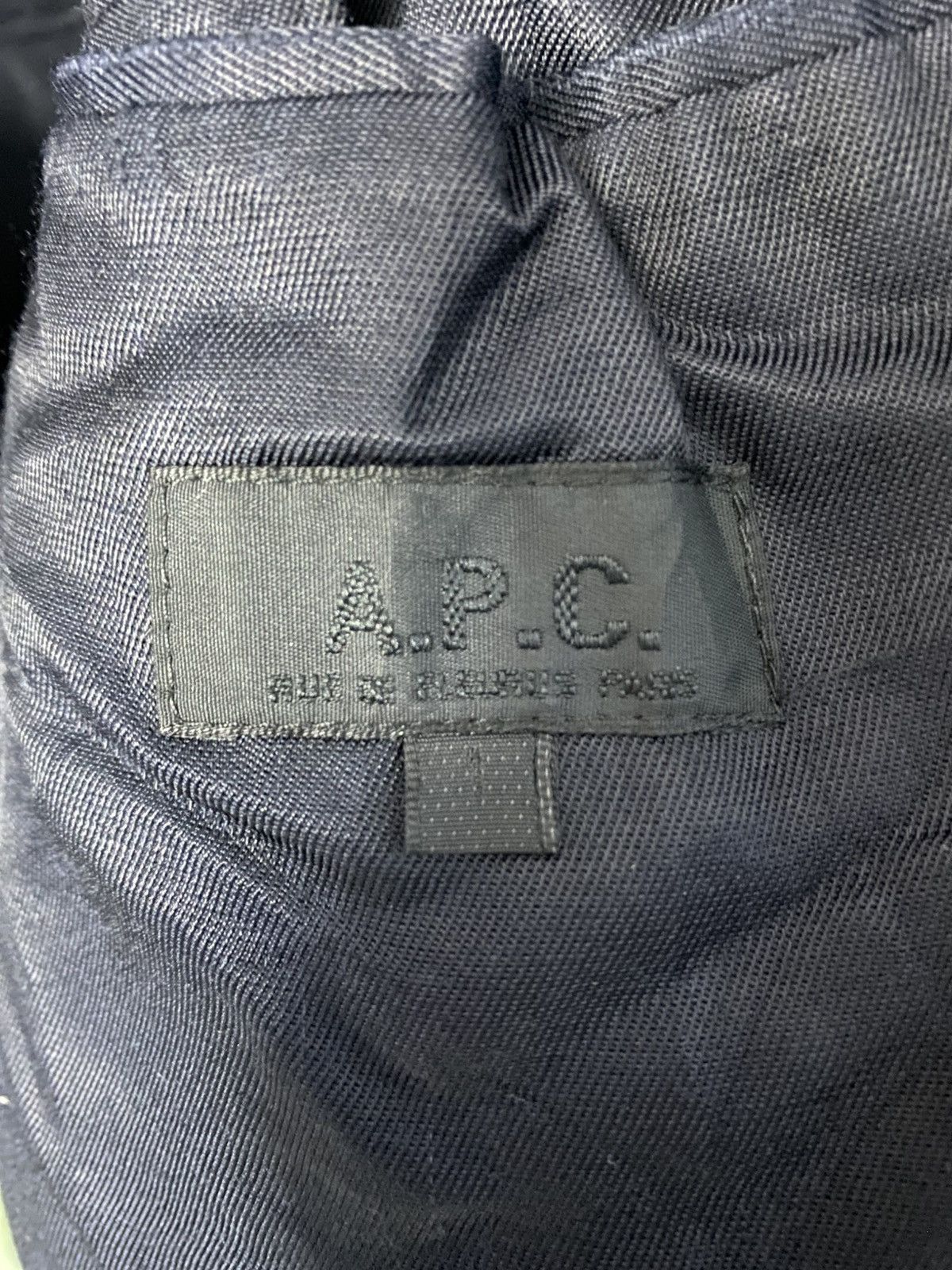 A.P.C. APC PEACOAT JACKET black France Size US S / EU 44-46 / 1 - 5 Thumbnail