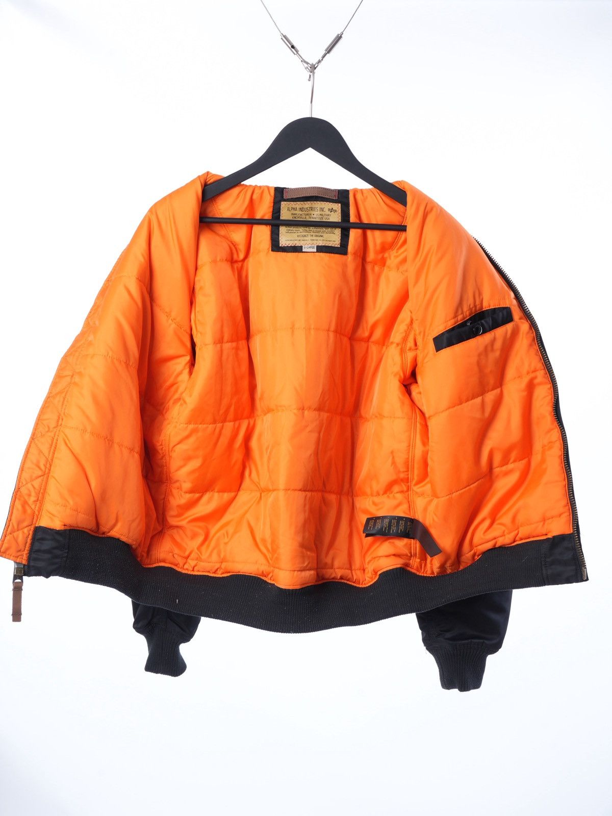 Alpha Industries × Vetements Vintage Alpha Industries Bomber Jacket size XL fits L Size US XL / EU 56 / 4 - 8 Thumbnail