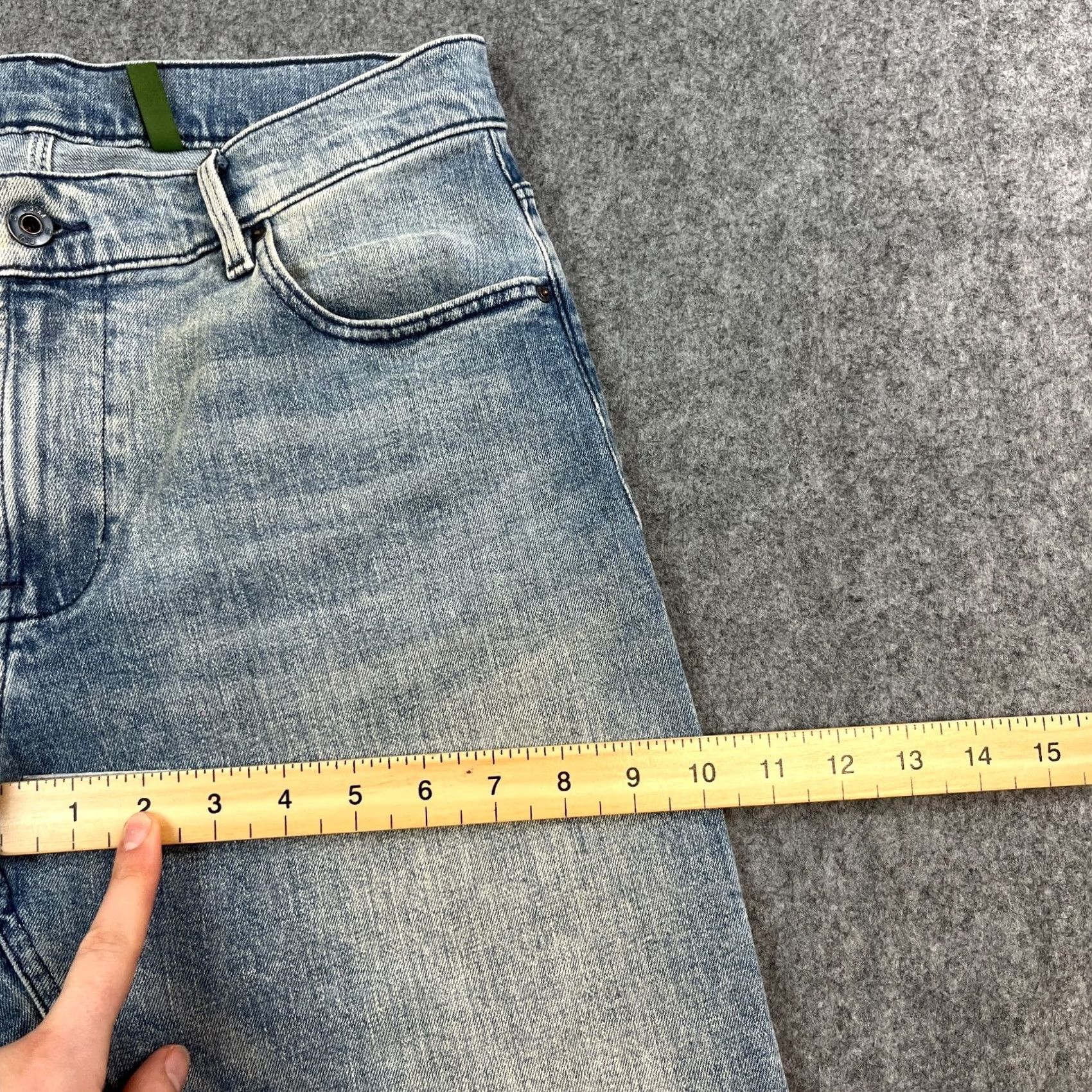 G-Star G-Star Womens Jeans Boyfriend Arc Tapered 27 34 UK 8 Light Blue Wash Y2K Regular Rise 5-Pocket Denim Jeans Womens Size 30" / US 8 / IT 44 - 5 Thumbnail