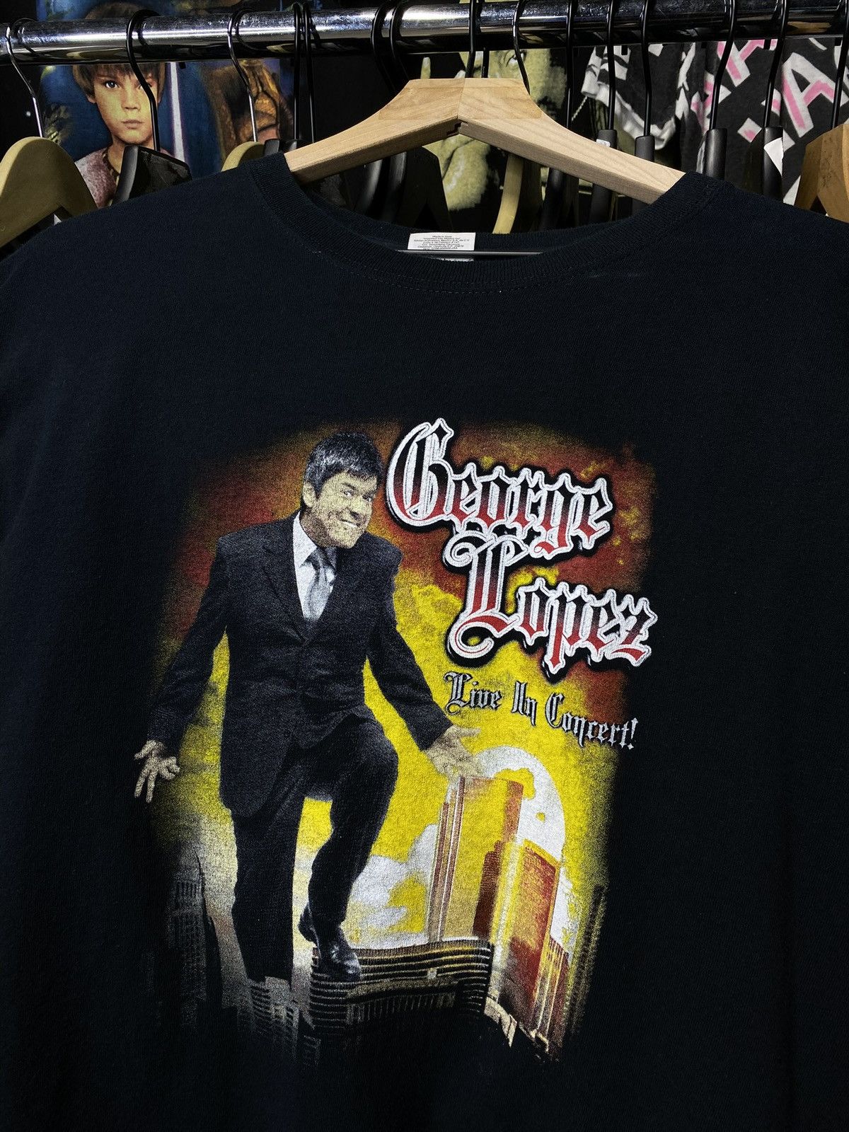 Vintage Vintage 00’ George Lopez Tour T-Shirt Adult Size 2XL Size US XXL / EU 58 / 5 - 3 Thumbnail