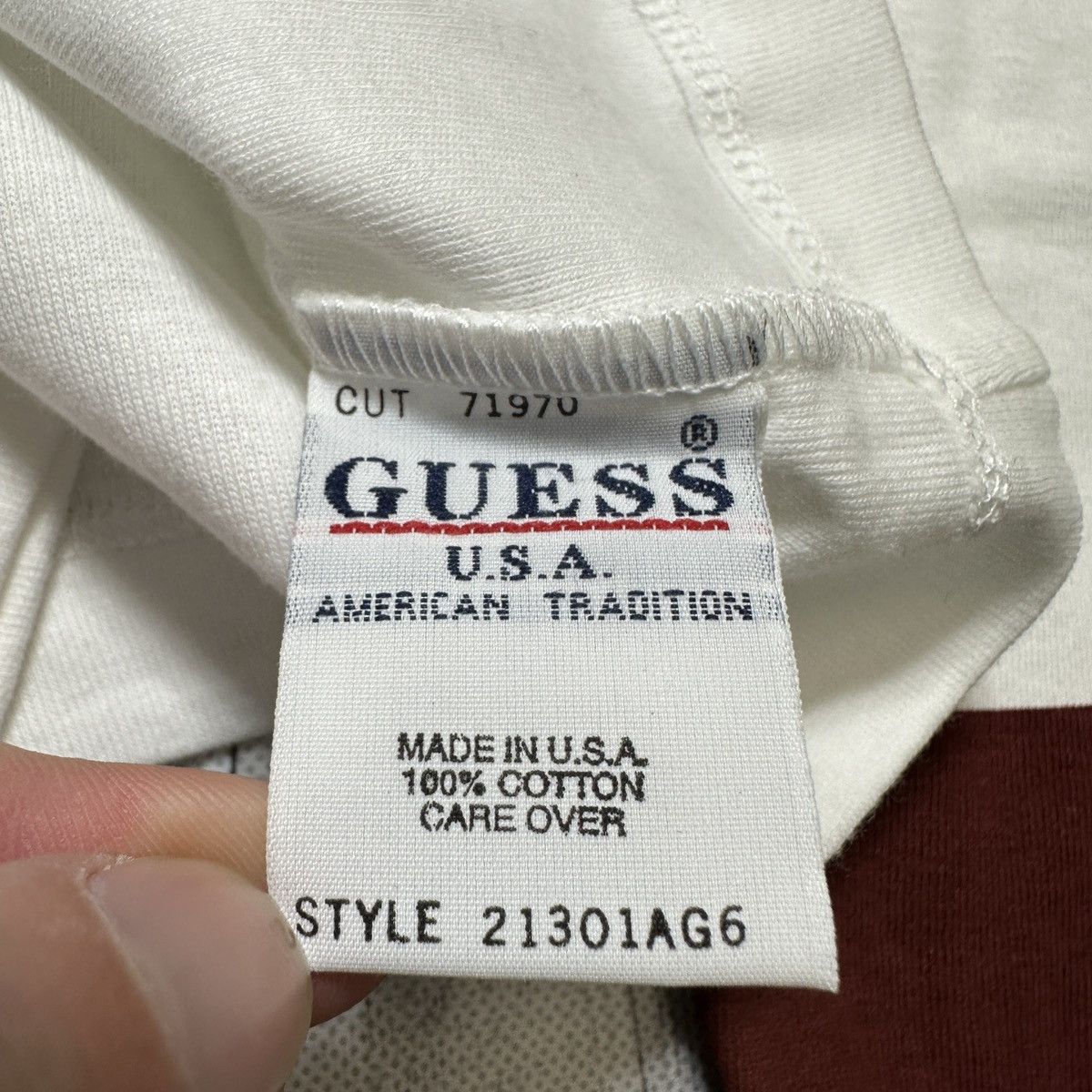Guess × Vintage Vintage Guess long sleeve tee Size L / US 10 / IT 46 - 5 Thumbnail