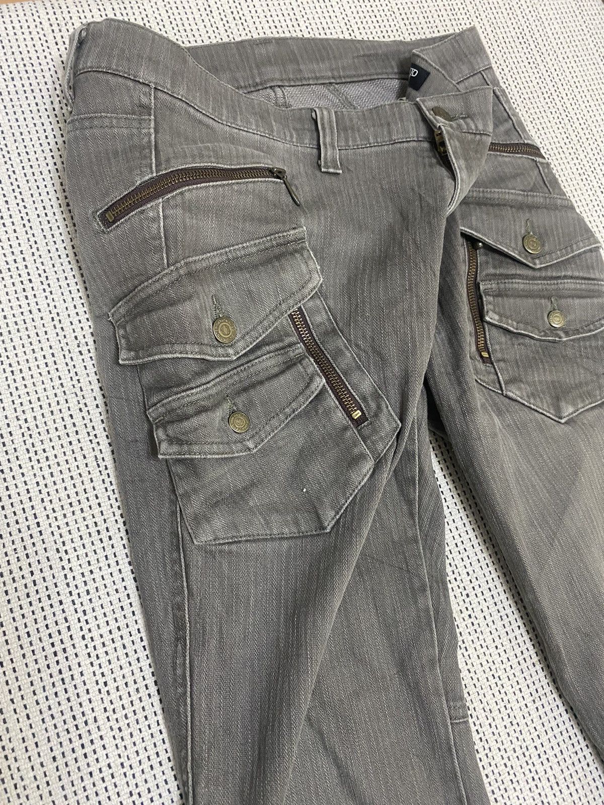 Tornado Mart VERY RARE Japanese Tornado mart flared milti pocket pants Size US 33 - 5 Thumbnail