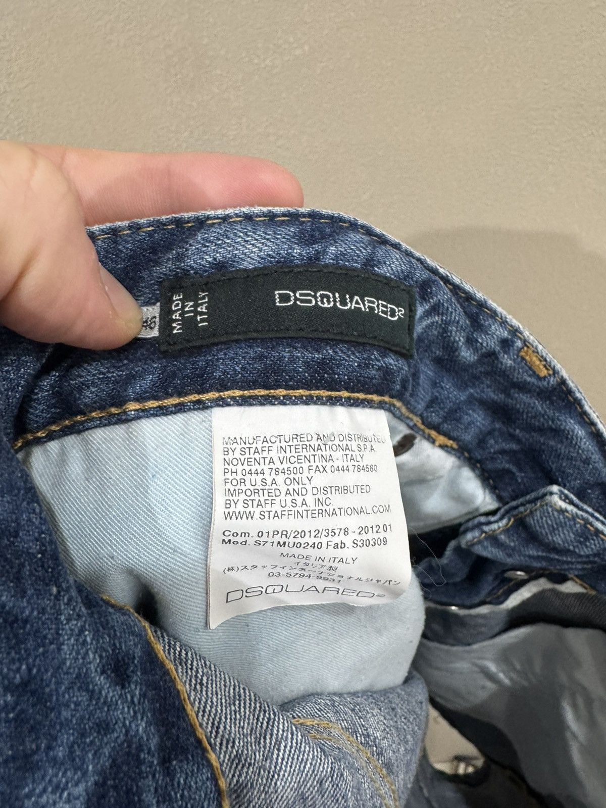 Dsquared2 Dsquared2 Denim Shorts Jeans Designer Rare Streetwear Hype Size US 30 / EU 46 - 3 Thumbnail