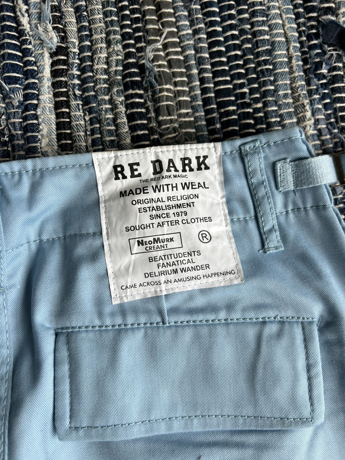 Designer × Japanese Brand × Sasquatchfabrix NWT Re Dark ActChiveLure Spellout Logo Parachute Cargo Pants Size US 28 / EU 44 - 7 Thumbnail