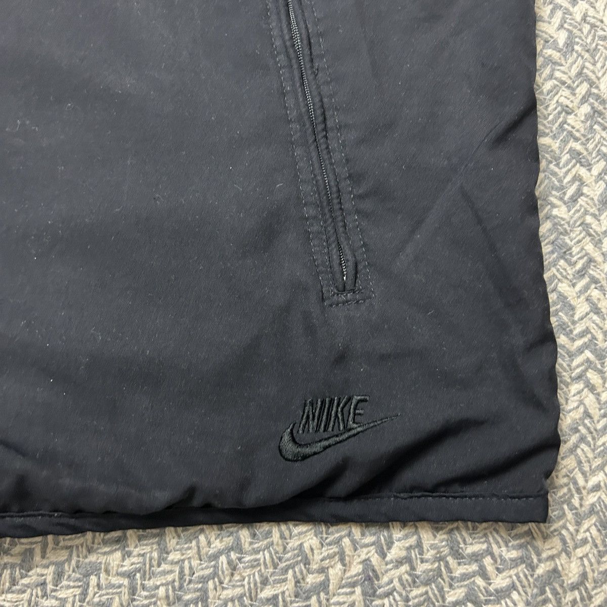 Jordan Brand × Nike × Vintage Vintage 90's Nike Air Jordan Black Vest Size US M / EU 48-50 / 2 - 5 Thumbnail
