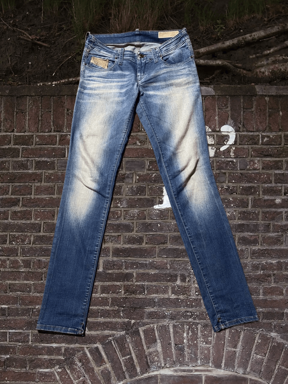 Diesel Vintage Y2K Diesel GRUPEE Low Rise Pants Size 29" - 1 Thumbnail