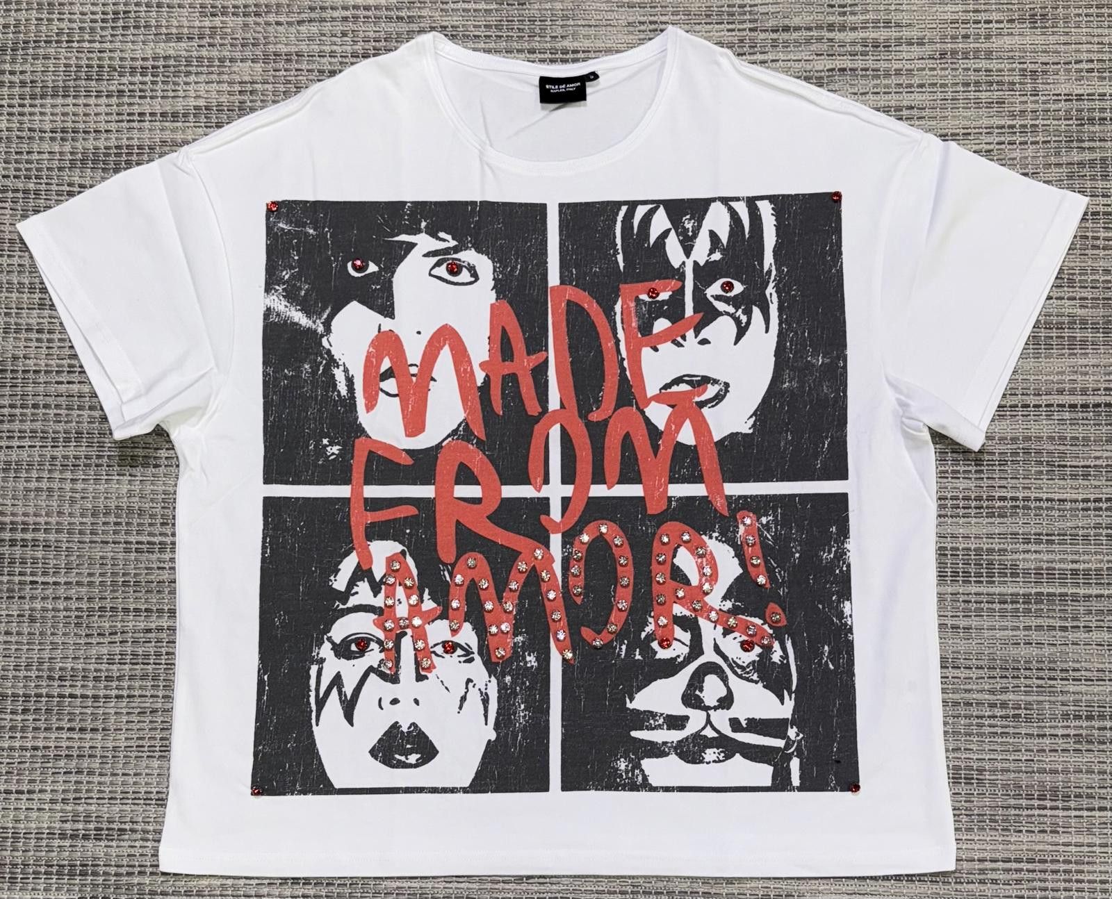 Other Stile Dé Amor Made From Amor Stone Tee Size US S / EU 44-46 / 1 - 1 Thumbnail