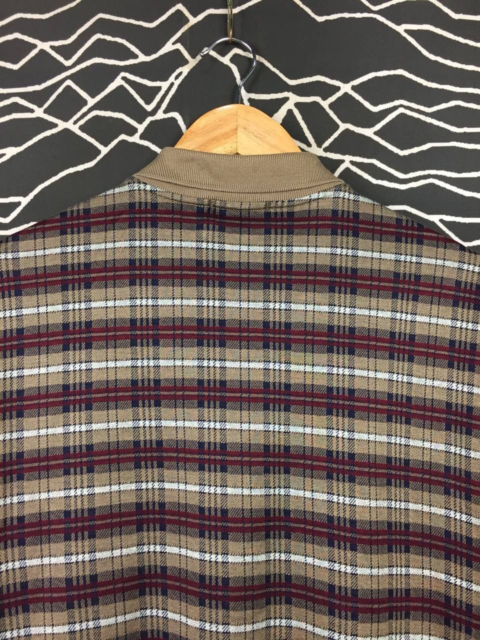 Etienne Aigner Vtg Aigner Made In Italy Retro Preppy Patterned Polo Shirt Size US L / EU 52-54 / 3 - 4 Thumbnail