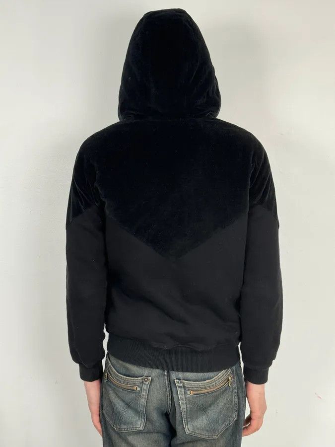 Givenchy 2010s Givenchy Black Premium Velvet Hybrid Hooded Jacket Size US M / EU 48-50 / 2 - 3 Thumbnail