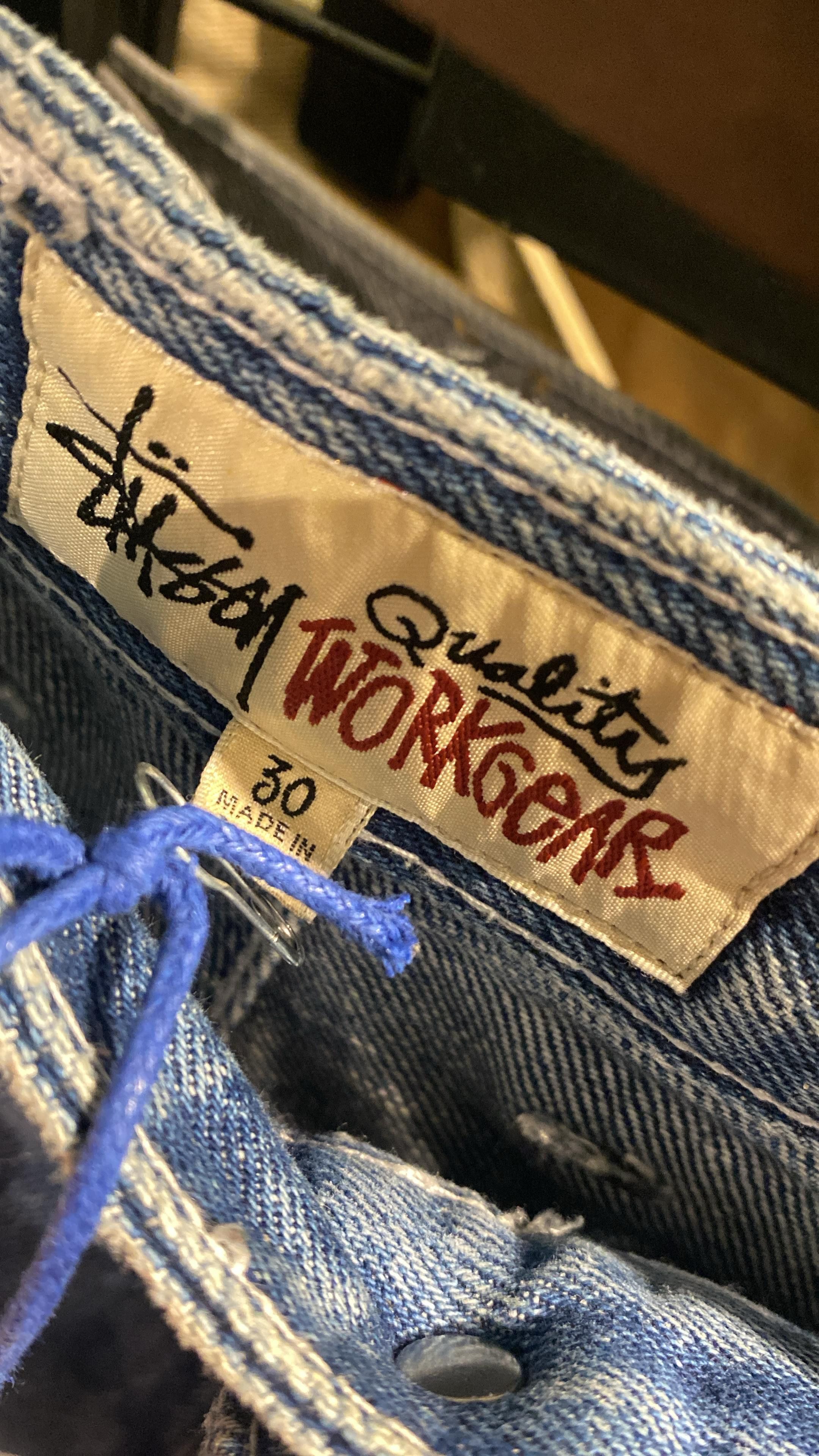 Stüssy Double Knee Denim Work Pant