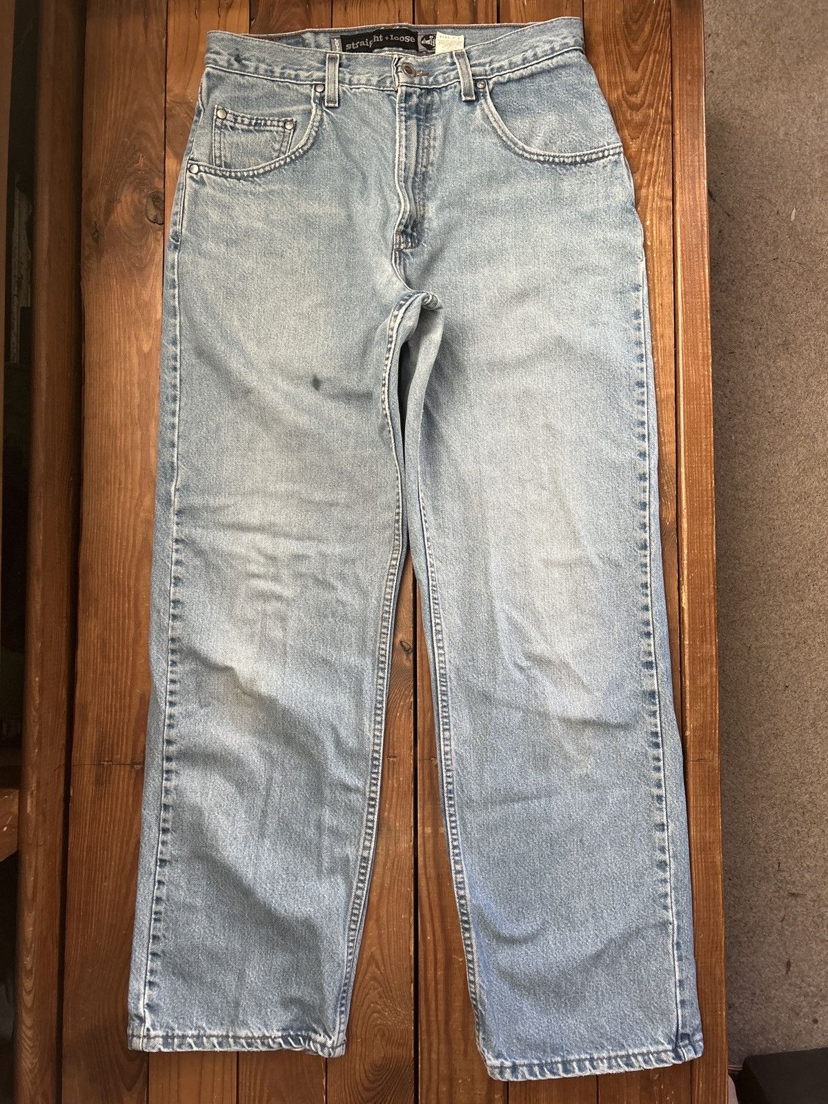 Vintage 90s selling Levi’s SilverTab Loose Fit Denim Jeans Size 31x32