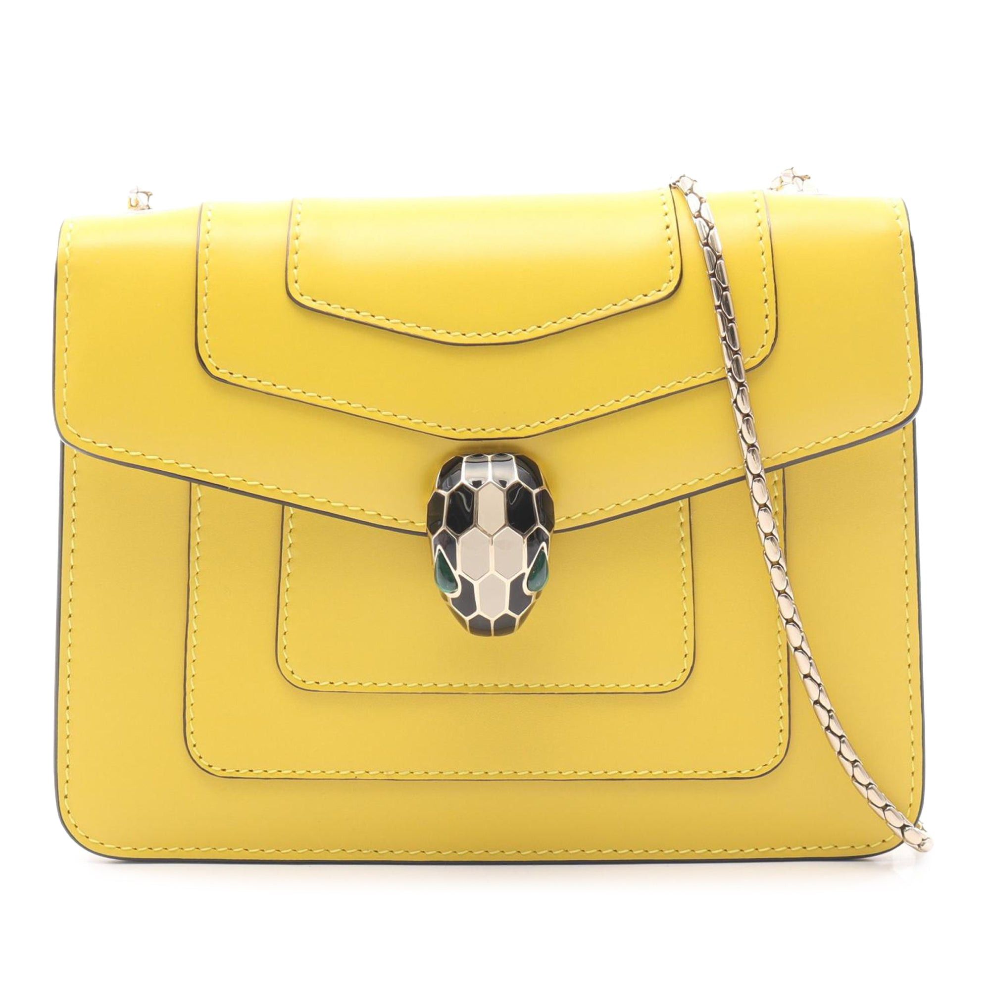 Bvlgari Serpenti Forever Leather Crossbody Size ONE SIZE - 1 Thumbnail
