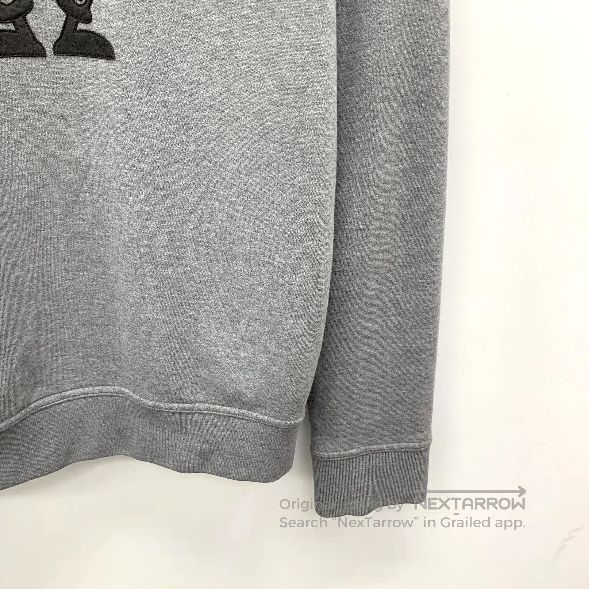 Hermes Hermes Gray robot leather patched crew neck long-sleeved s Size US M / EU 48-50 / 2 - 4 Thumbnail