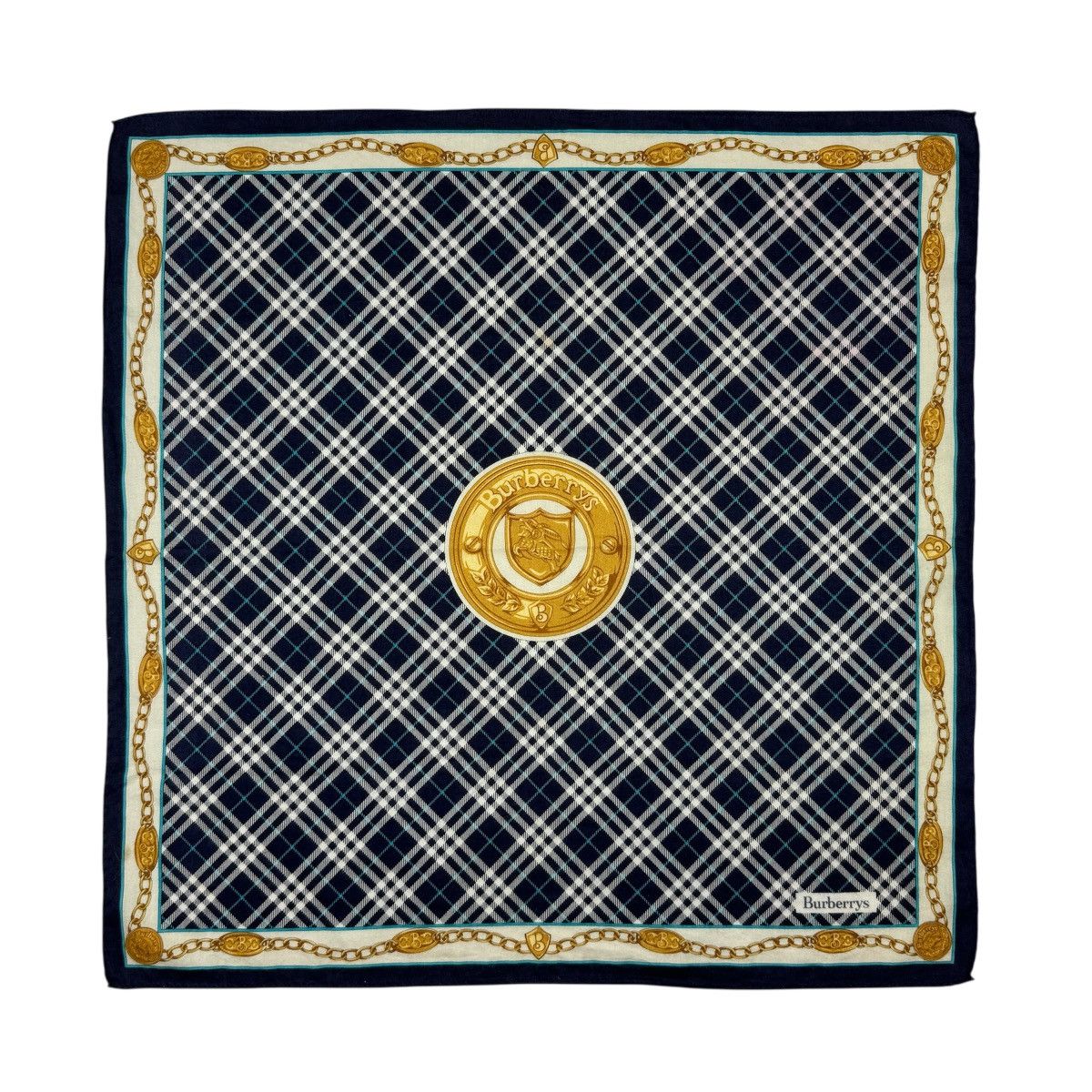 Burberry Prorsum Vintage Burberrys Handkerchief Neckerchief Bandana Size ONE SIZE - 1 Thumbnail