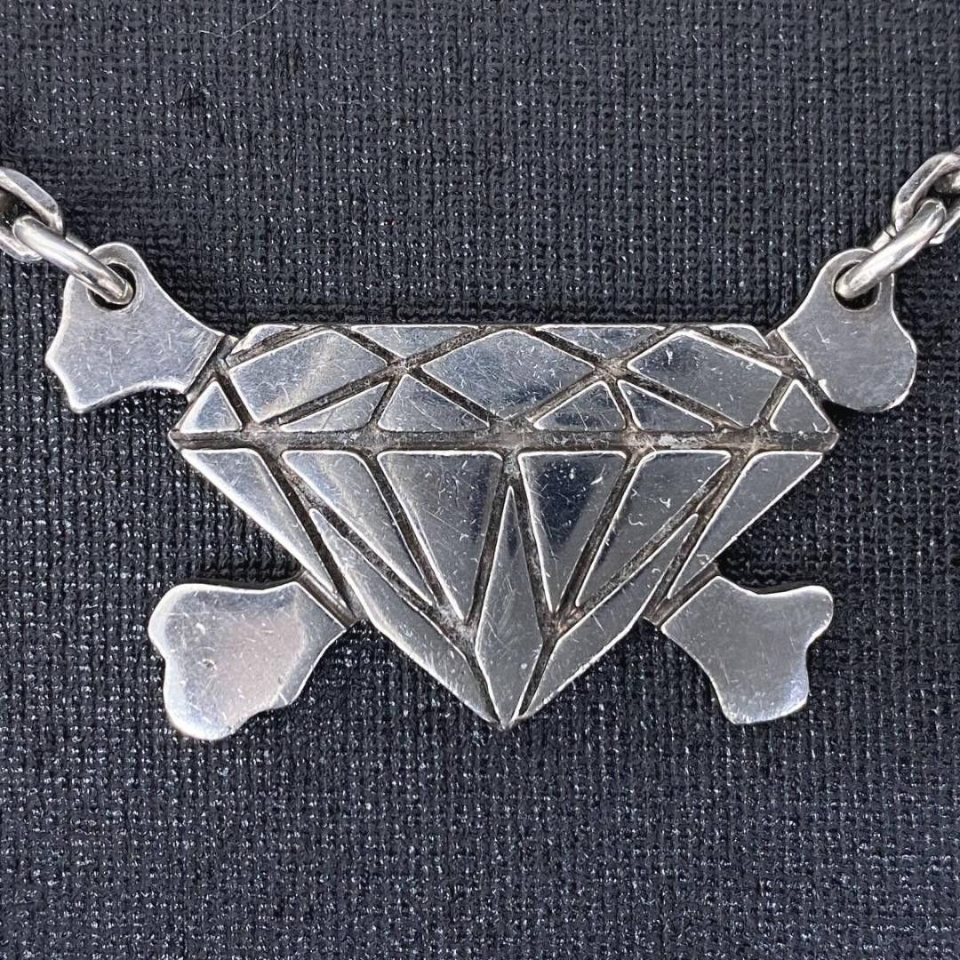 Undercover UNDERCOVER 2001AW DAVF Silver Diamond Necklace Size ONE SIZE - 5 Thumbnail