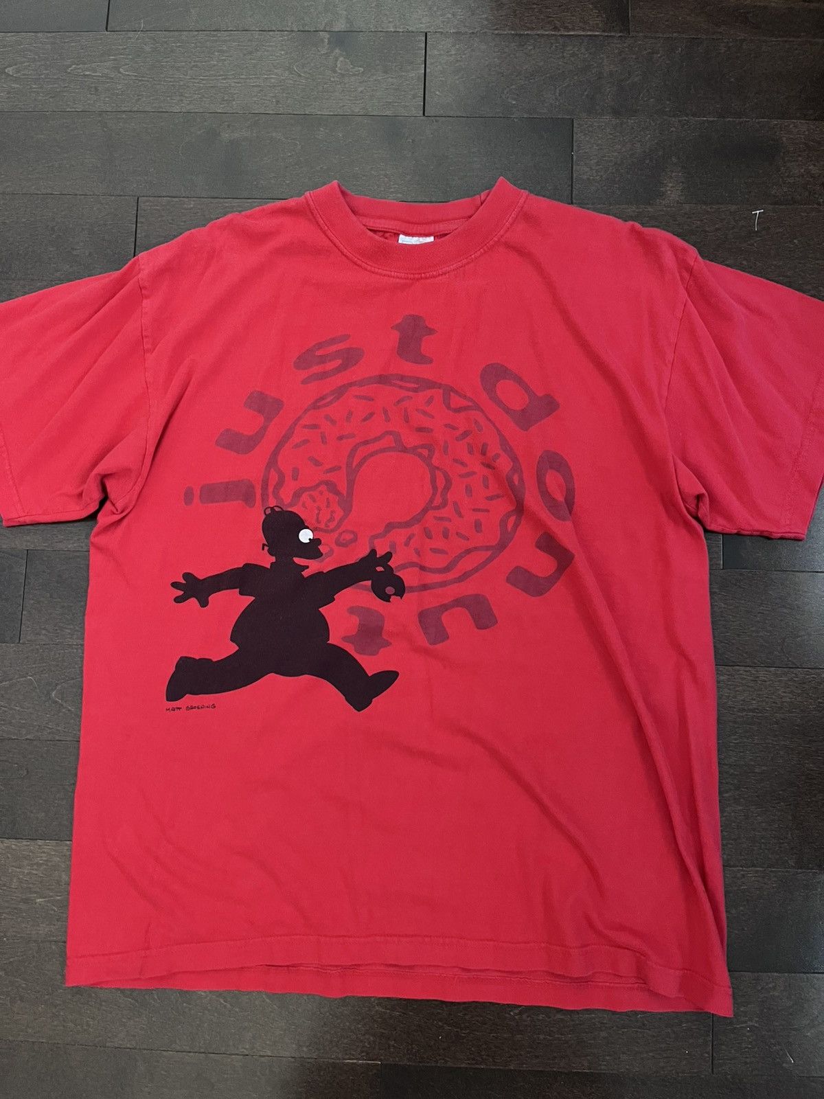 The Simpsons Vintage The Simpsons 1995 ‘Just Donut Jordan Parody Graphic Size US L / EU 52-54 / 3 - 1 Thumbnail