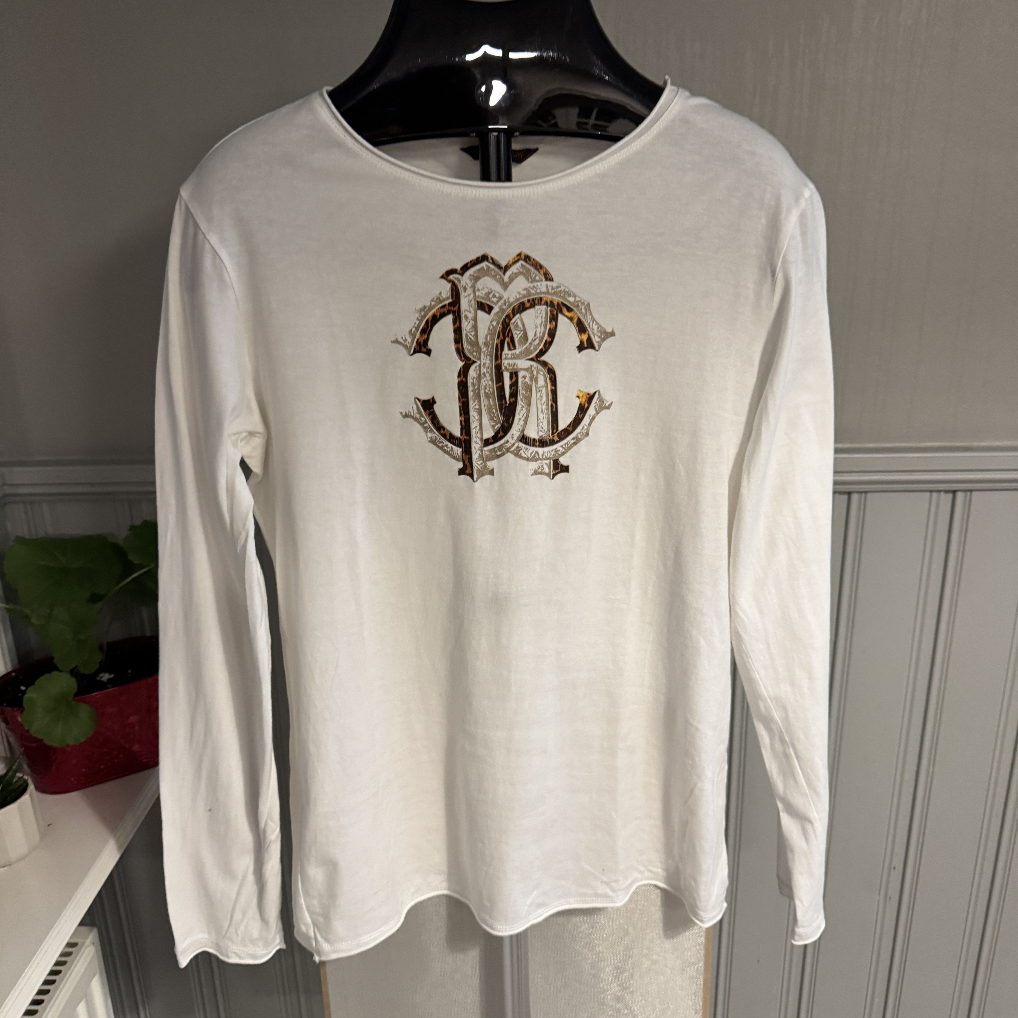 Roberto Cavalli Roberto Cavalli Long Sleeve T-Shirts Size US L / EU 52-54 / 3 - 1 Thumbnail