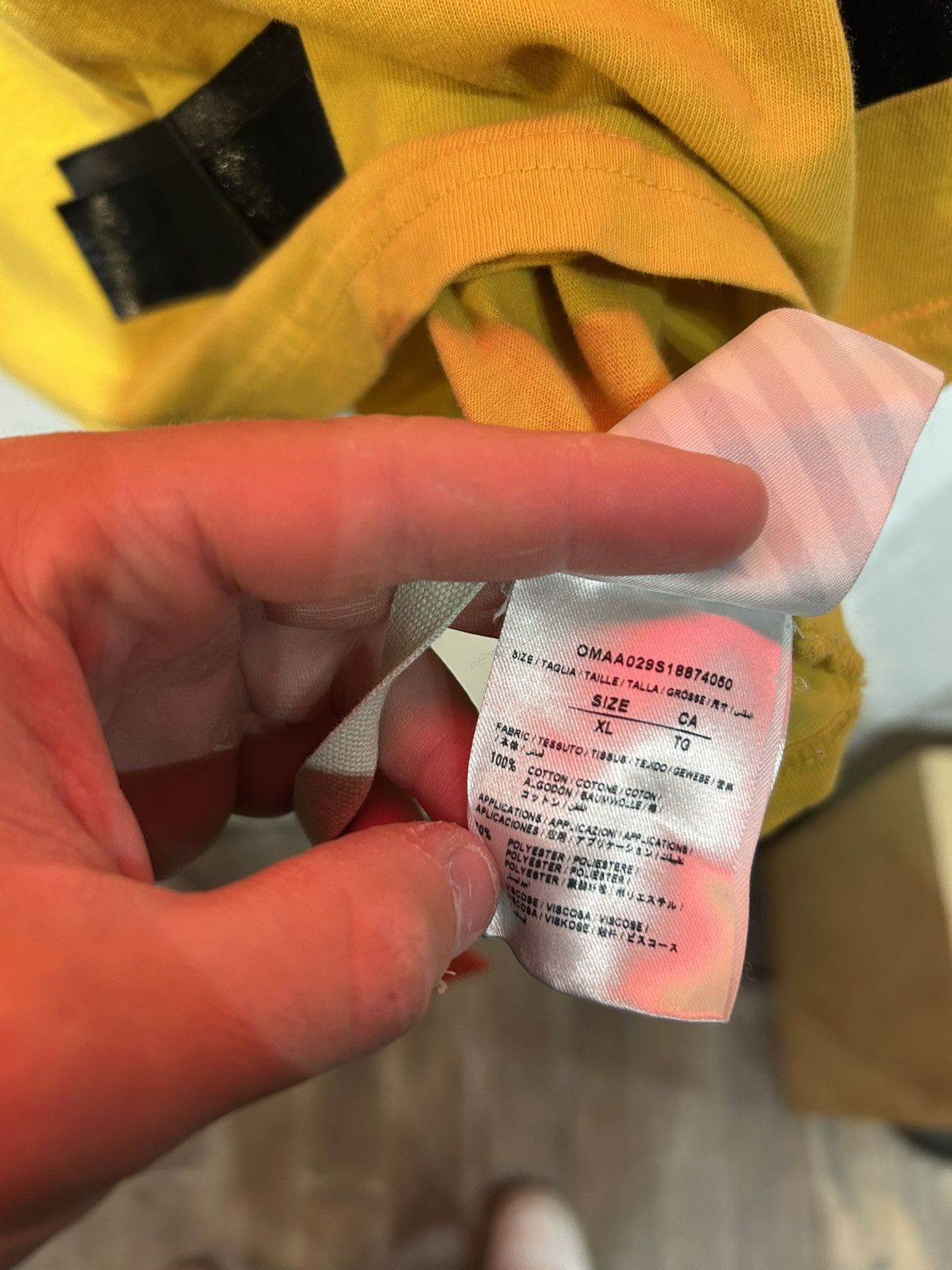 Champion × Off-White Off-White 2013 T-shirt Italian Market Size US XL / EU 56 / 4 - 10 Thumbnail