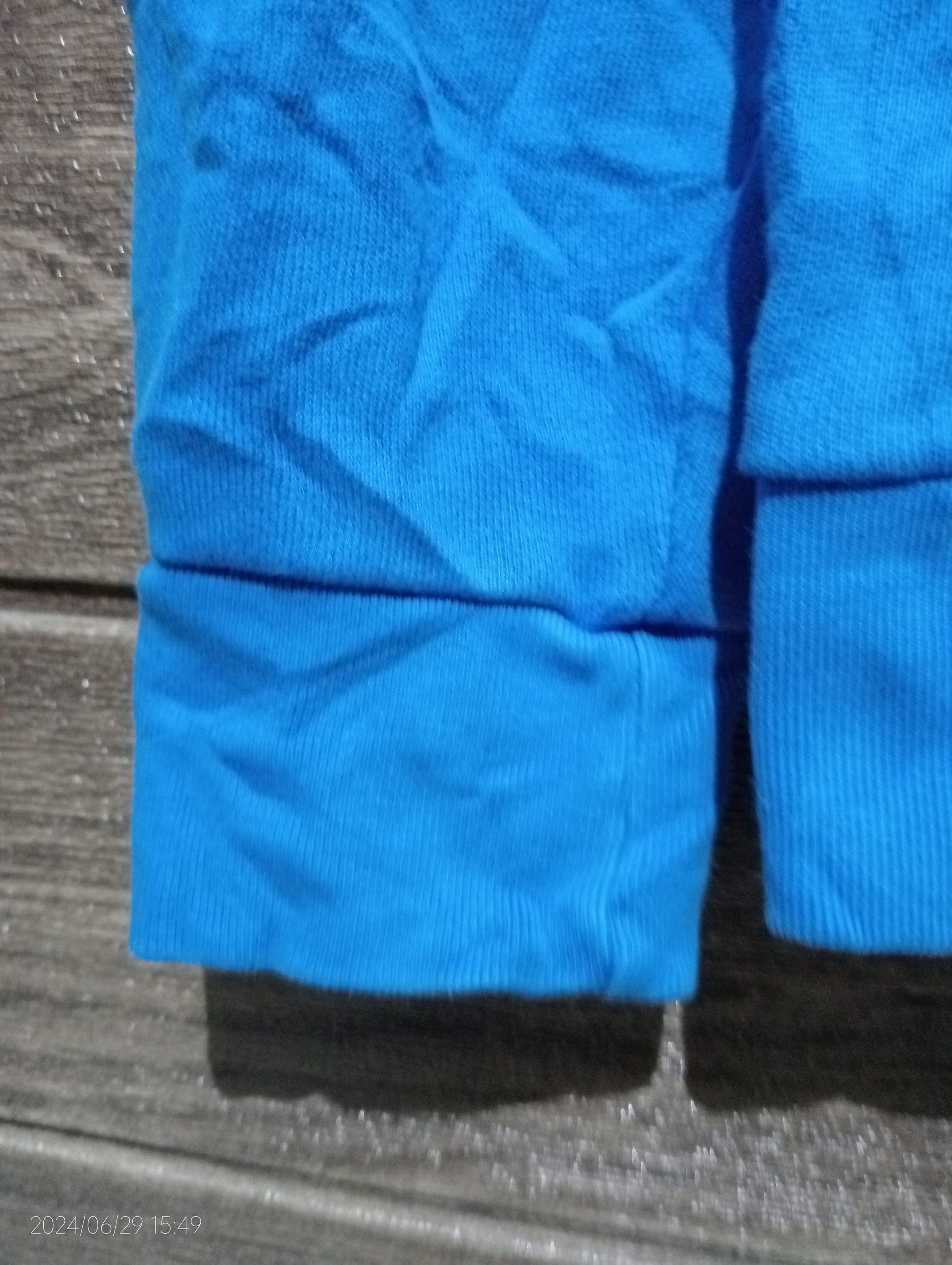 Adidas Adidas Trefoil Big Logo Blue Pullover Hoodie Size US M / EU 48-50 / 2 - 9 Thumbnail