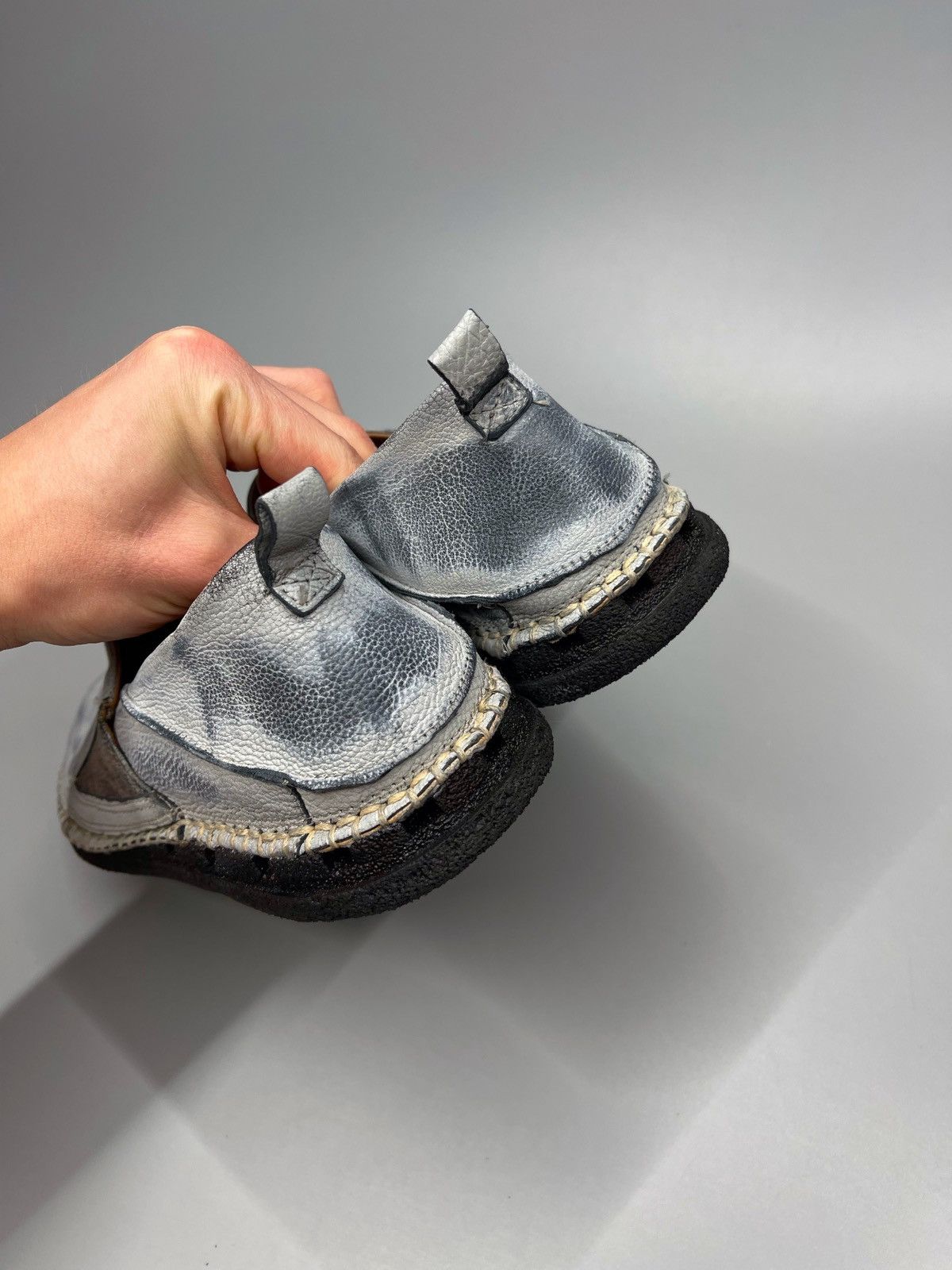 Japanese Brand × Vintage A.S 98 Shoes Leather Style Rick Owens Size US 10 / EU 43 - 7 Thumbnail