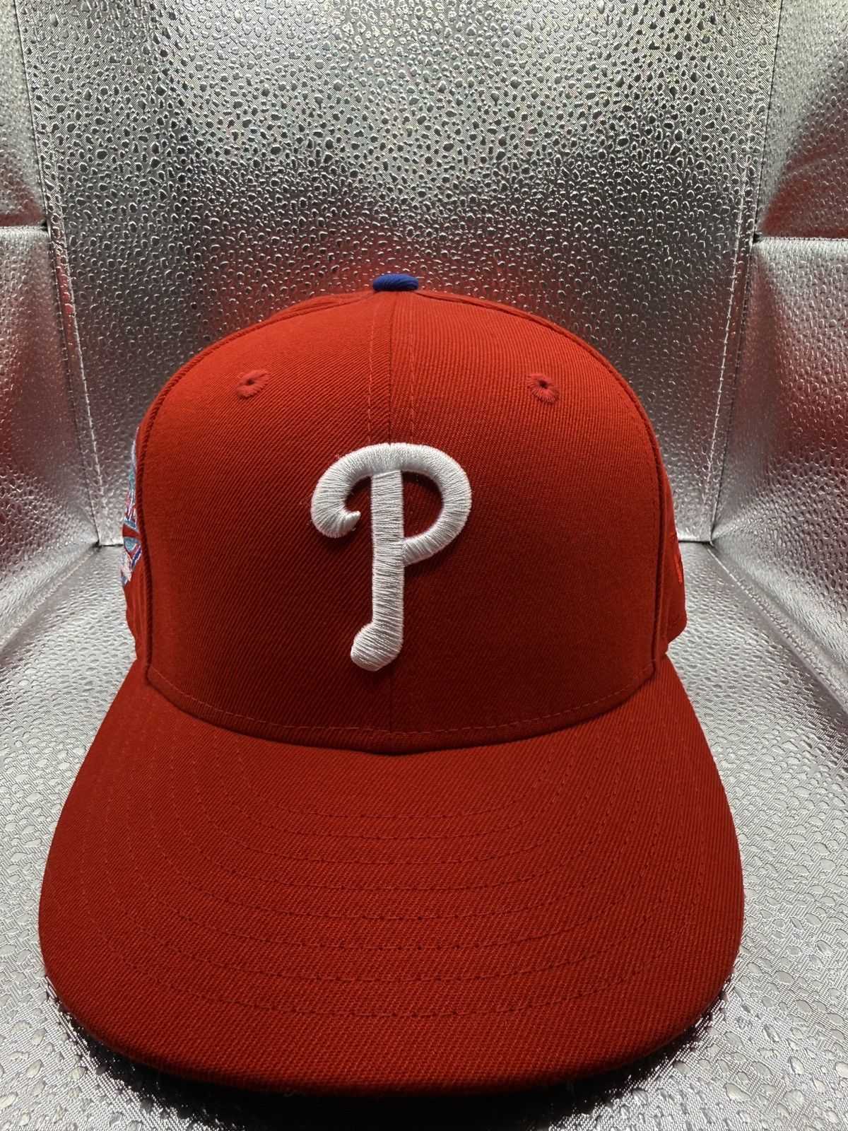 New Era Philadelphia Phillies New Era - Red/Blue Fitted SZ 7 1/8 Size ONE SIZE - 1 Thumbnail