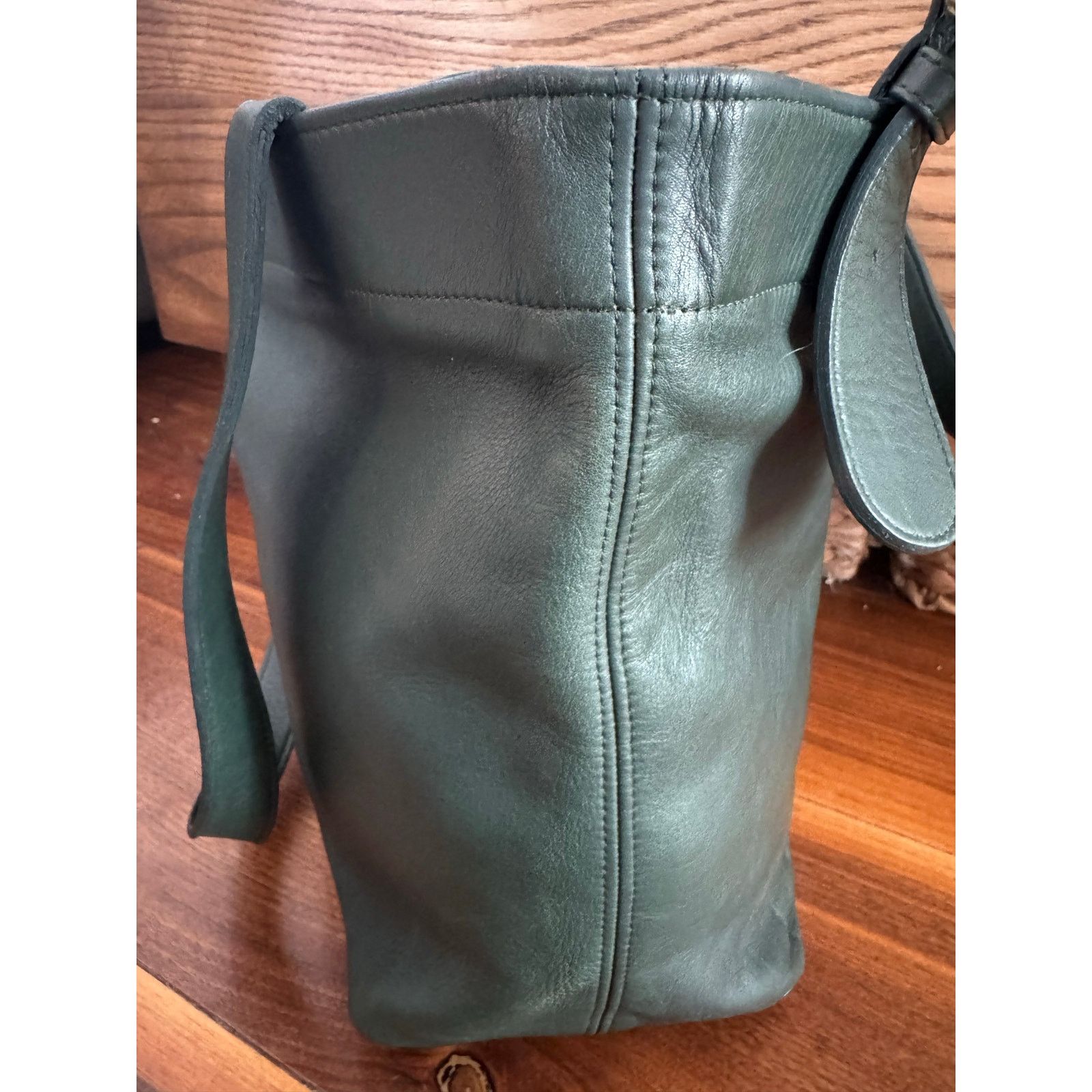 Coach EXCELLENT Coach Vintage Oversized Waverly Shoulder Green Size ONE SIZE - 6 Thumbnail