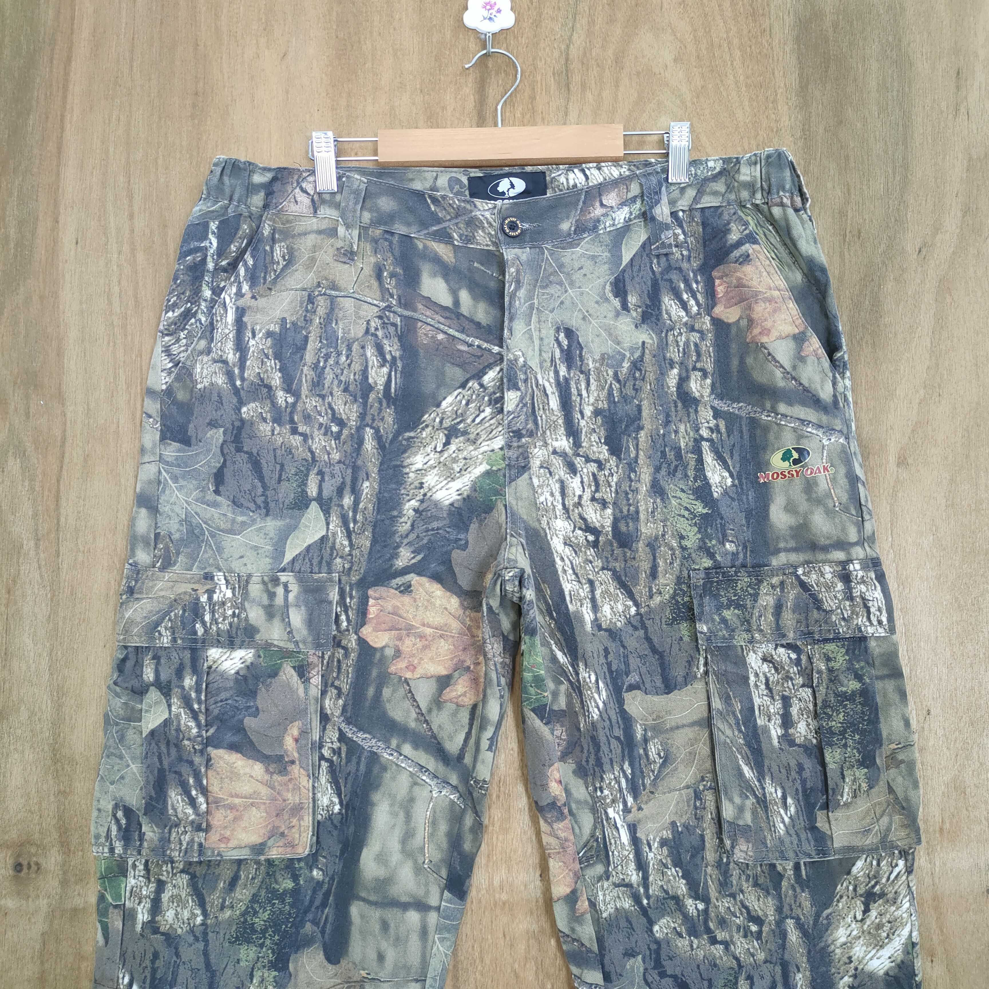 MOUSSY × Vintage VINTAGE MOSSY OAK REALTREE CAMO CARGO PANTS Size US 38 / EU 54 - 3 Thumbnail
