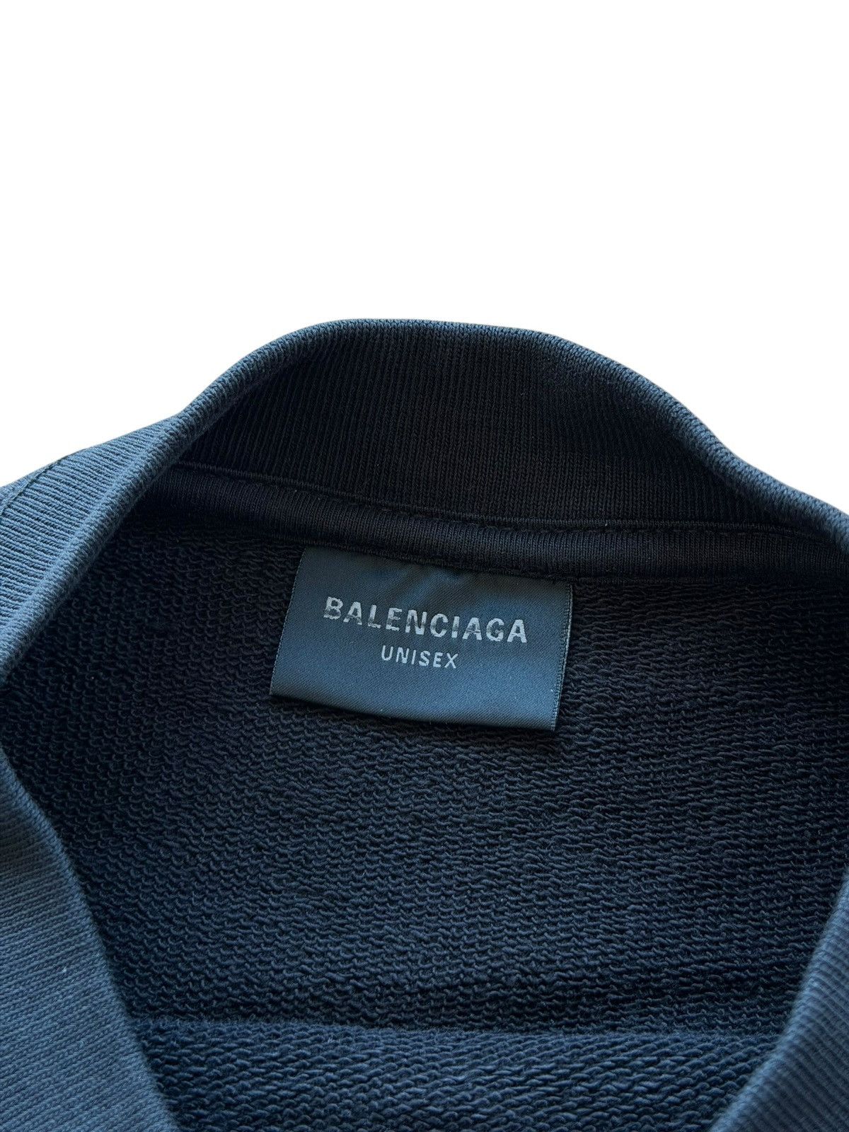 Balenciaga *RARE* BALENCIAGA 3B SPORT LOGO DEMNA GHOST BOXY CREWNECK Size US S / EU 44-46 / 1 - 9 Thumbnail