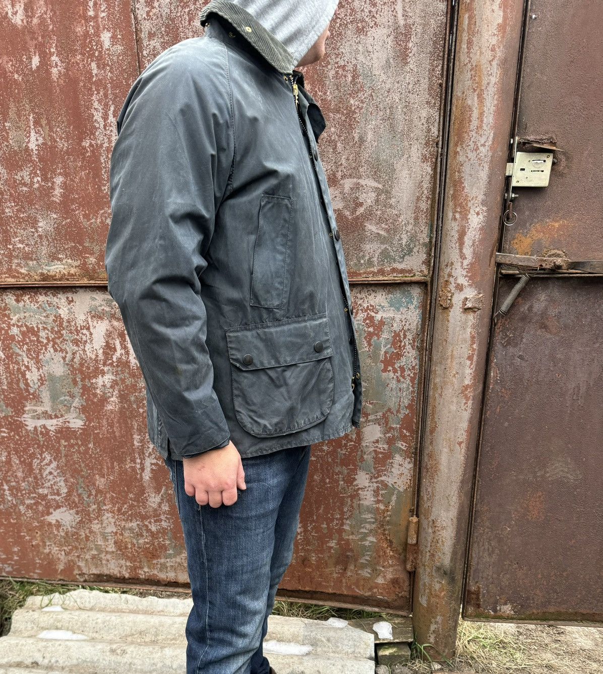Barbour Classic Bedal Jacket In Waxed Cotton Grailed