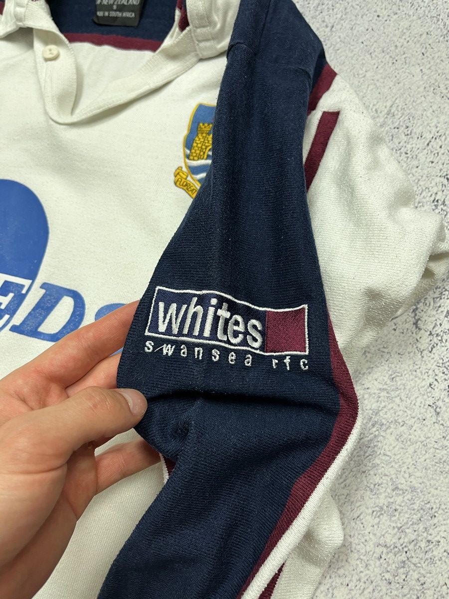 Canterbury of New Zealand Vintage Canterbury Swansea Rugby Shirt Jersey Long Sleeve Size US S / EU 44-46 / 1 - 16 Thumbnail