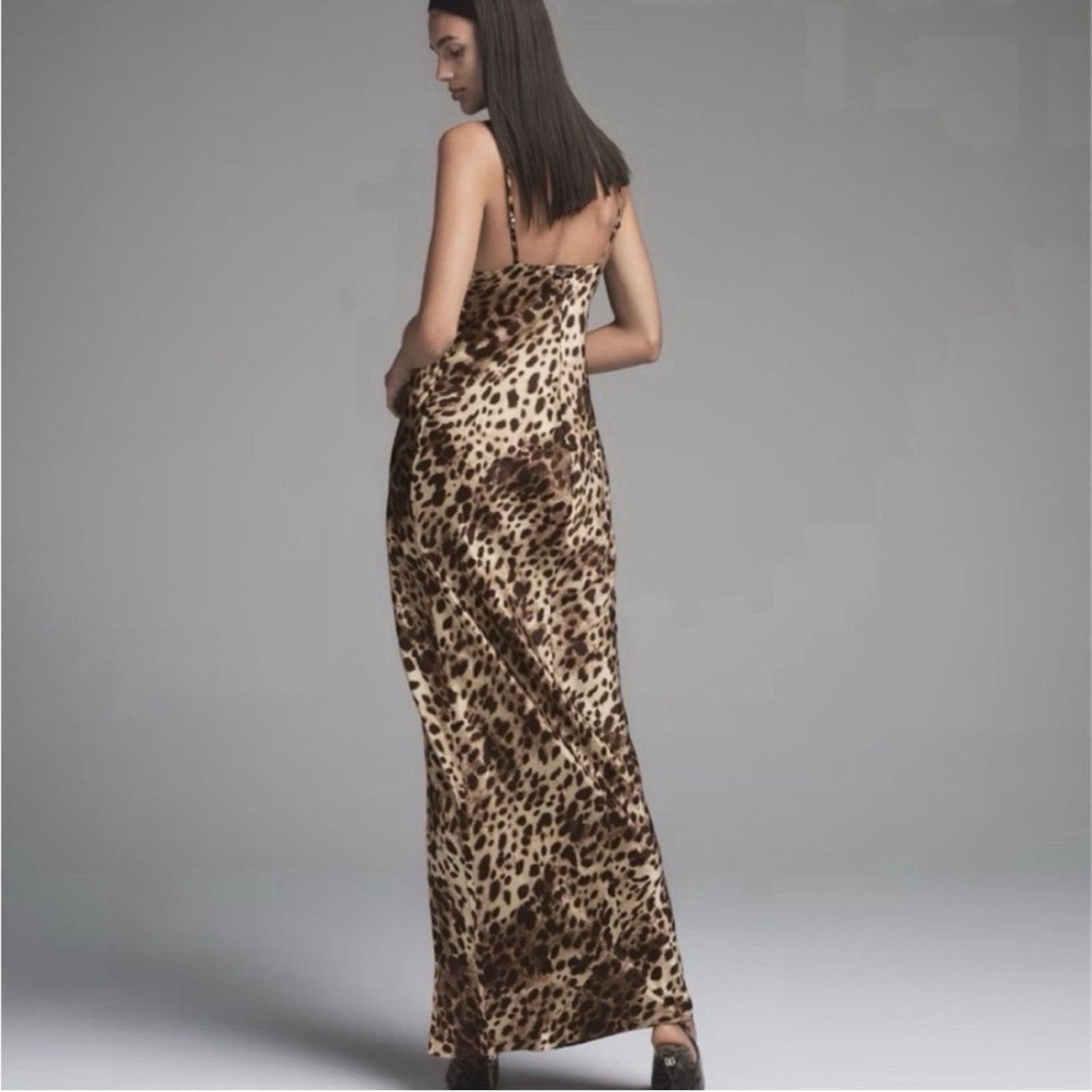Dolce & Gabbana Skims X Dolce Gabbana Silk Long Slip Dress sz Large With Box Size L / US 10 / IT 46 - 3 Thumbnail