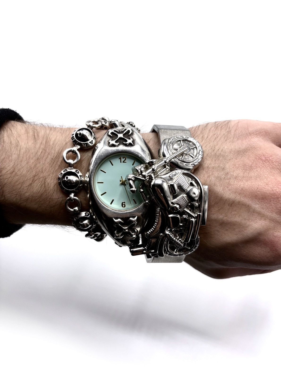 Japanese Brand Geneva Motorcycle Watch Size ONE SIZE - 10 Thumbnail