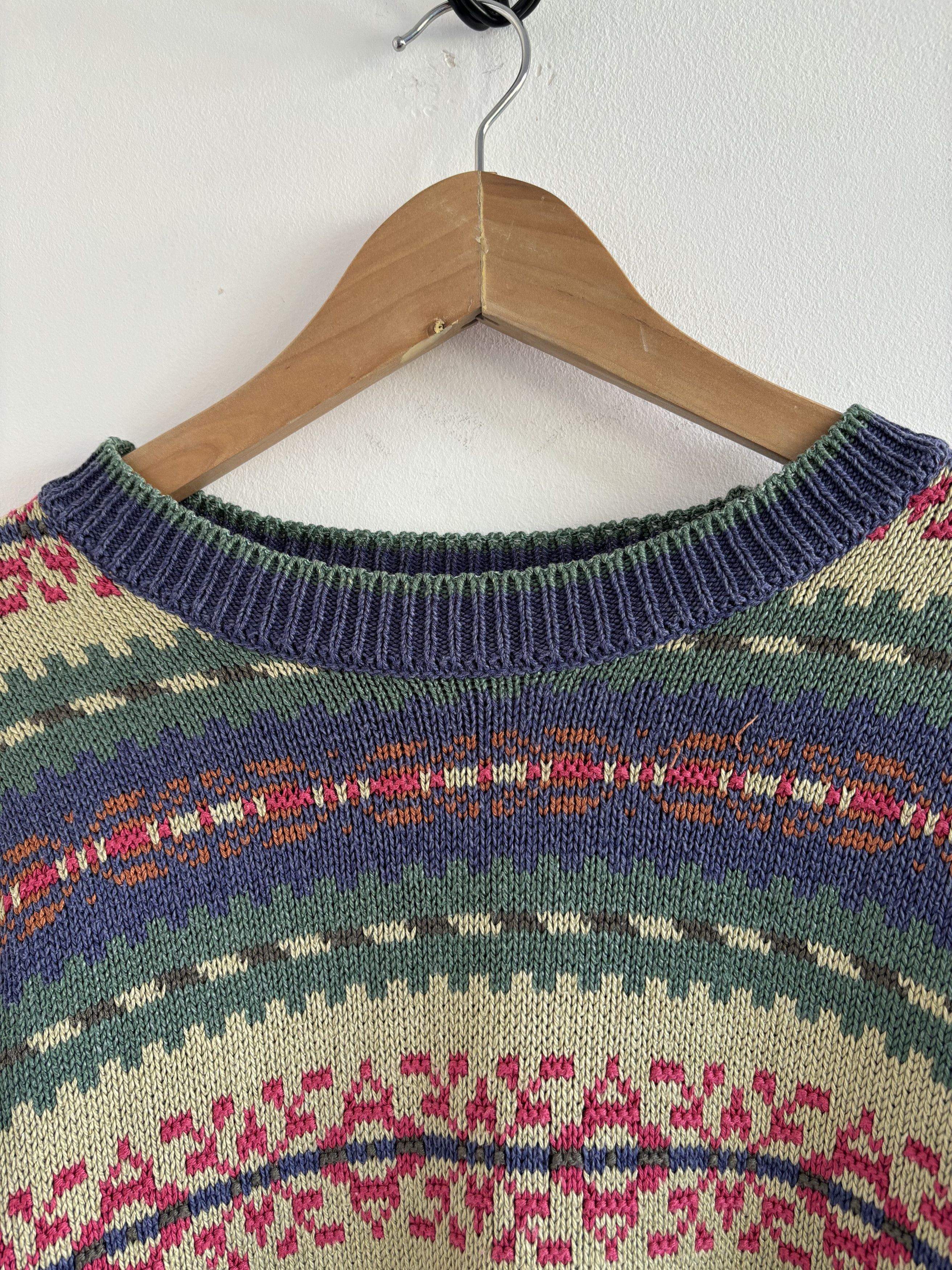 Vintage Vintage Knitted Sweater Pattern Size US M / EU 48-50 / 2 - 6 Thumbnail