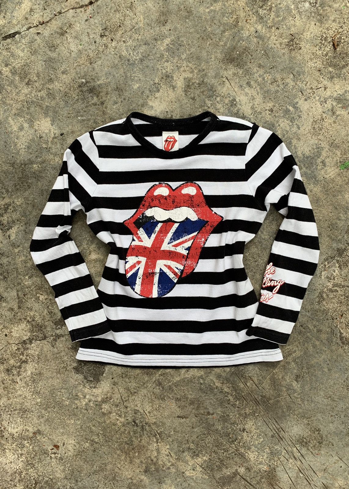The Rolling Stones 2012 The Rolling Stones by a.v.v Stripes Longsleeve Tee Size S / US 4 / IT 40 - 1 Thumbnail