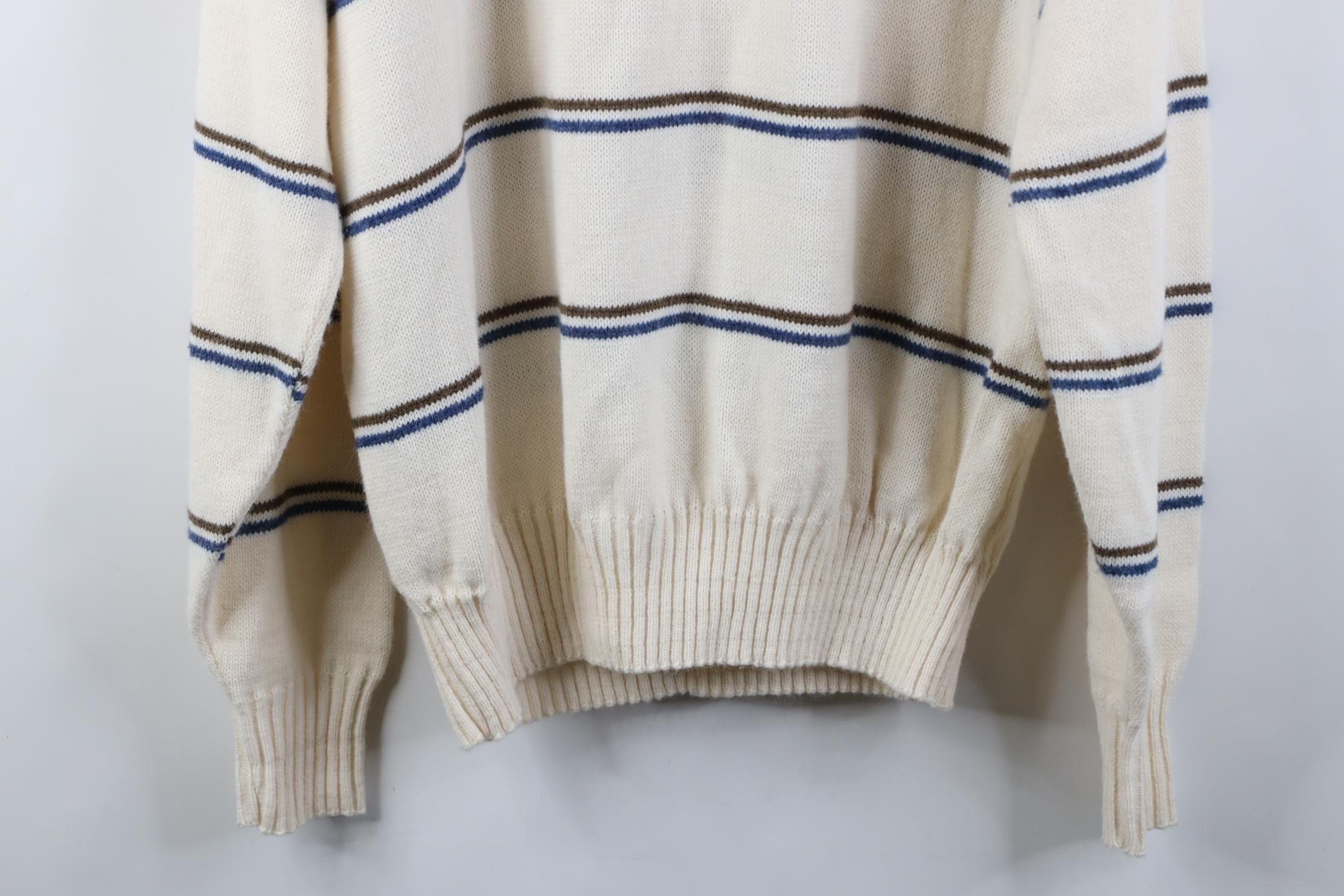 Vintage Vintage 80s 90s Streetwear Knit Crewneck Sweater USA Size US XL / EU 56 / 4 - 9 Thumbnail