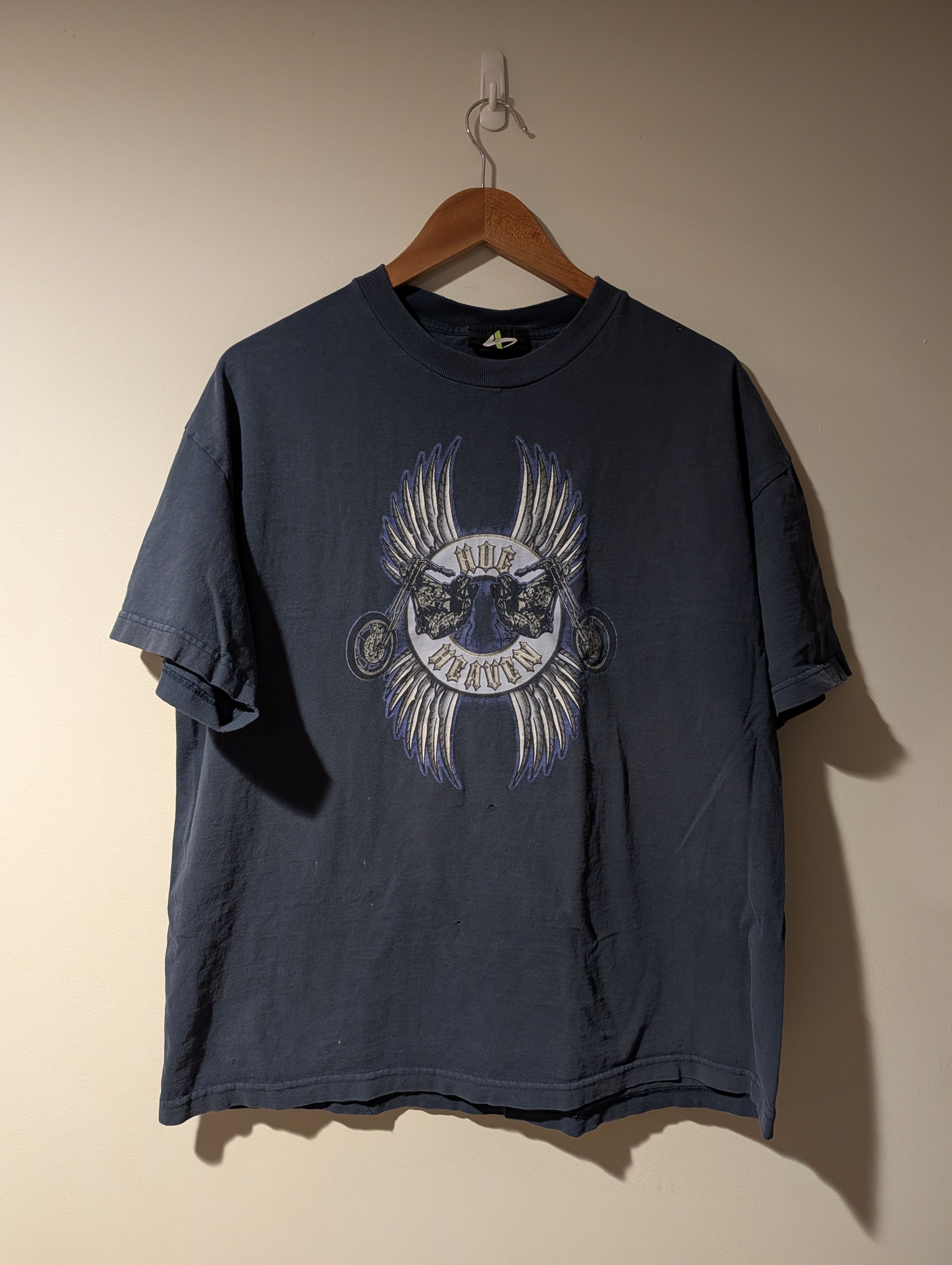Harley Davidson Vintage Y2K Hog Heaven Motorcycle Harley Davidson T-Shirt Size US XL / EU 56 / 4 - 1 Thumbnail