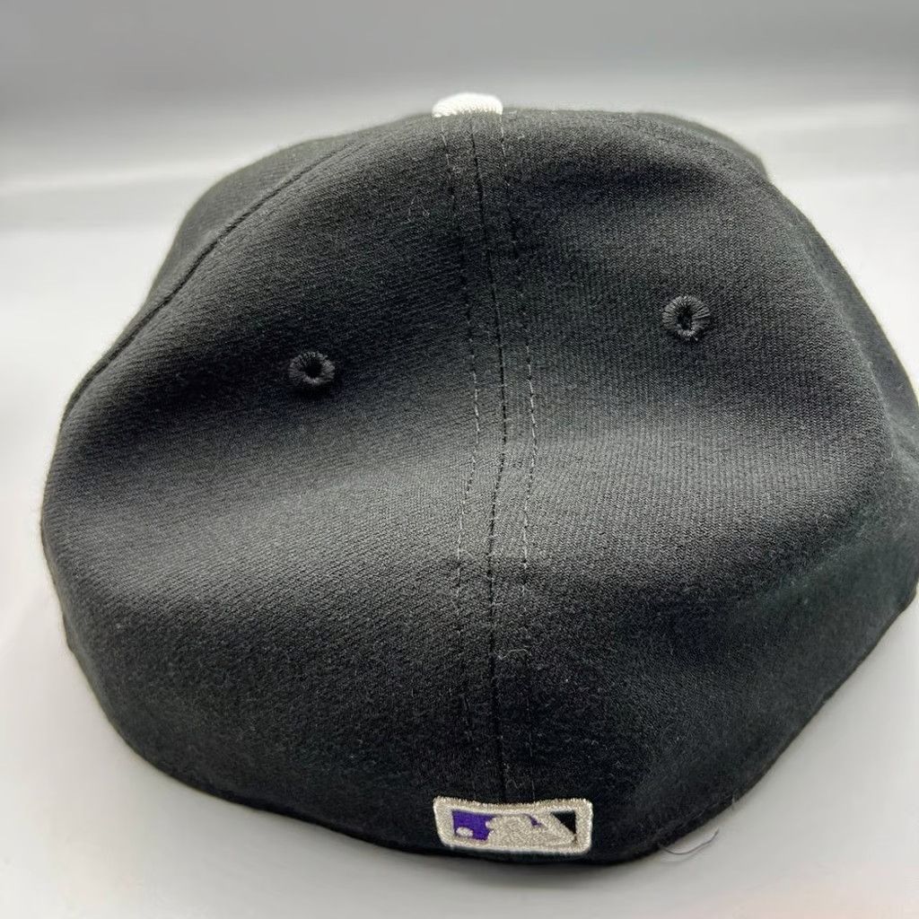 New Era Colorado Rockies Hat Men 7 5/8 59Fifty New Era MLB Fitted Size ONE SIZE - 7 Thumbnail
