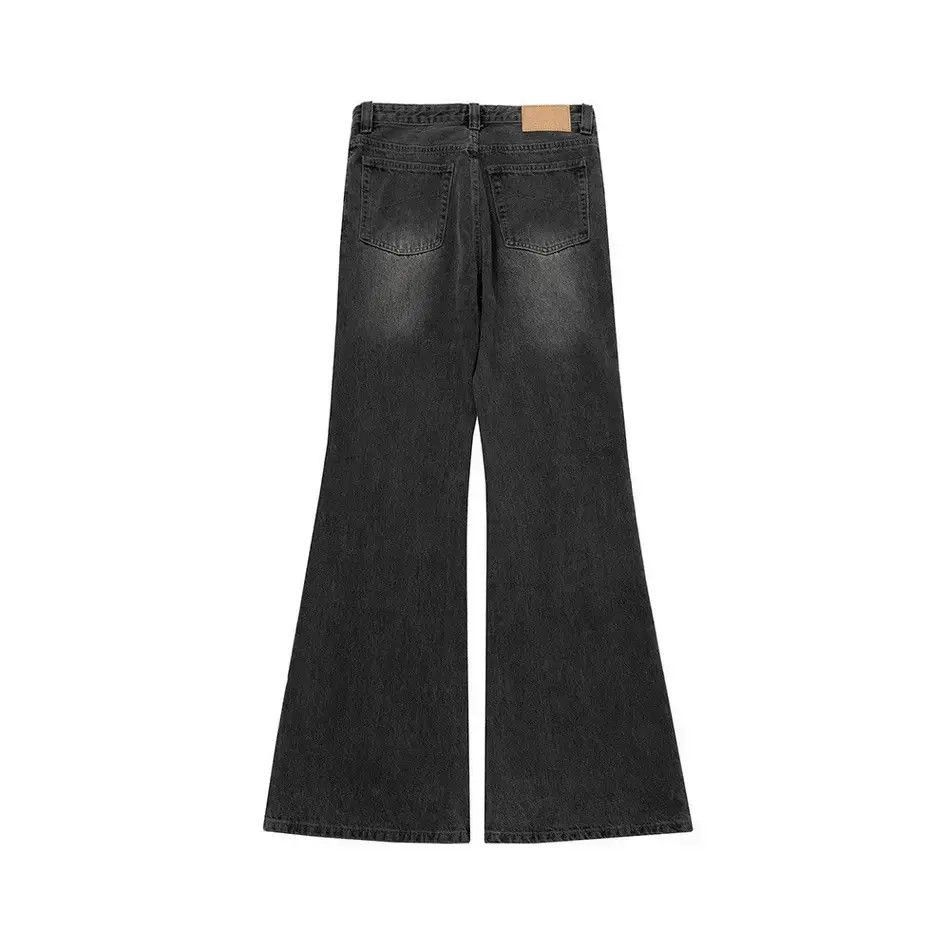 Japanese Brand Rugged Mud Dyed Boot Cut Jeans Size US 30 / EU 46 - 4 Thumbnail