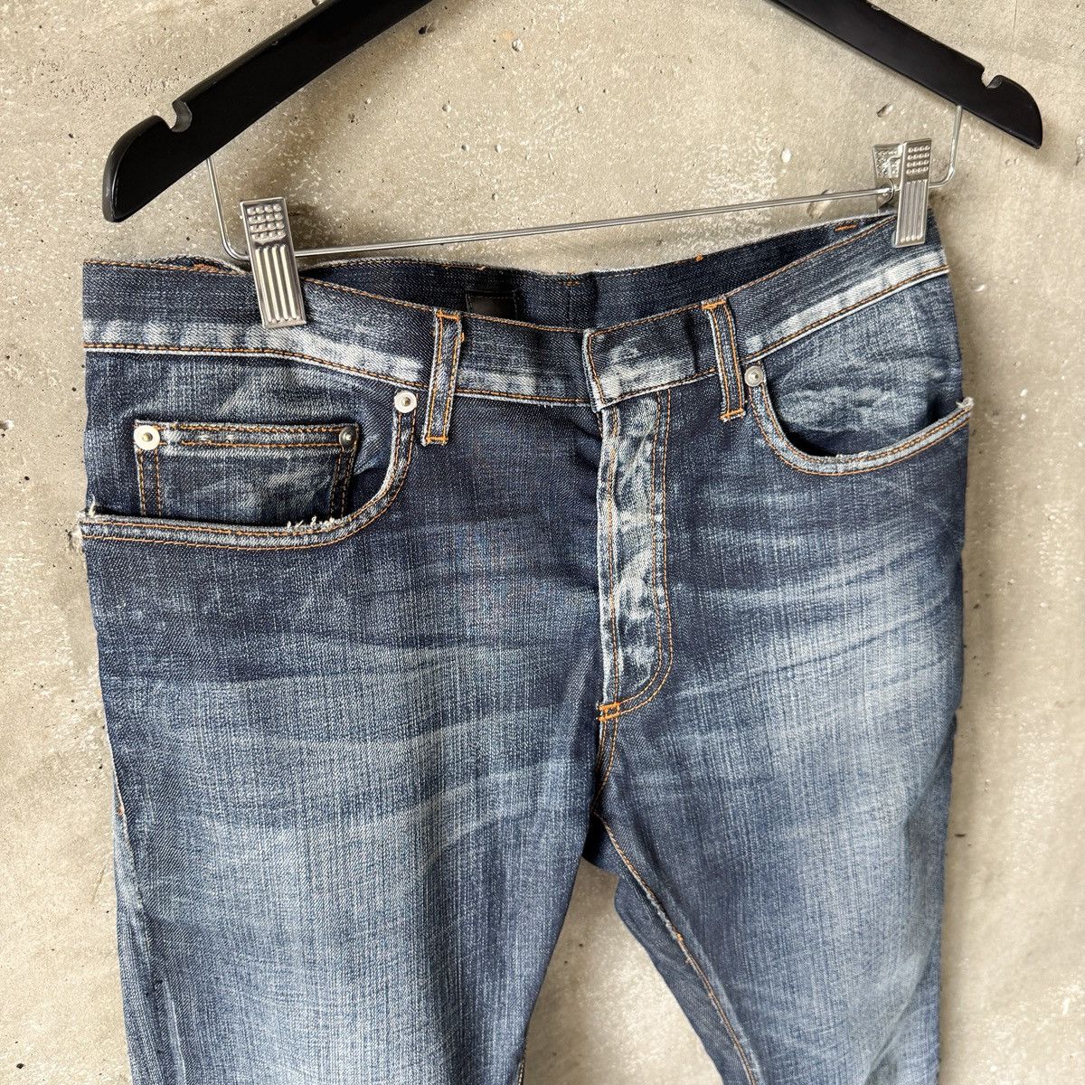 Dior Dior Homme S/S08 Vintage Skinny Jeans Size US 32 / EU 48 - 3 Thumbnail