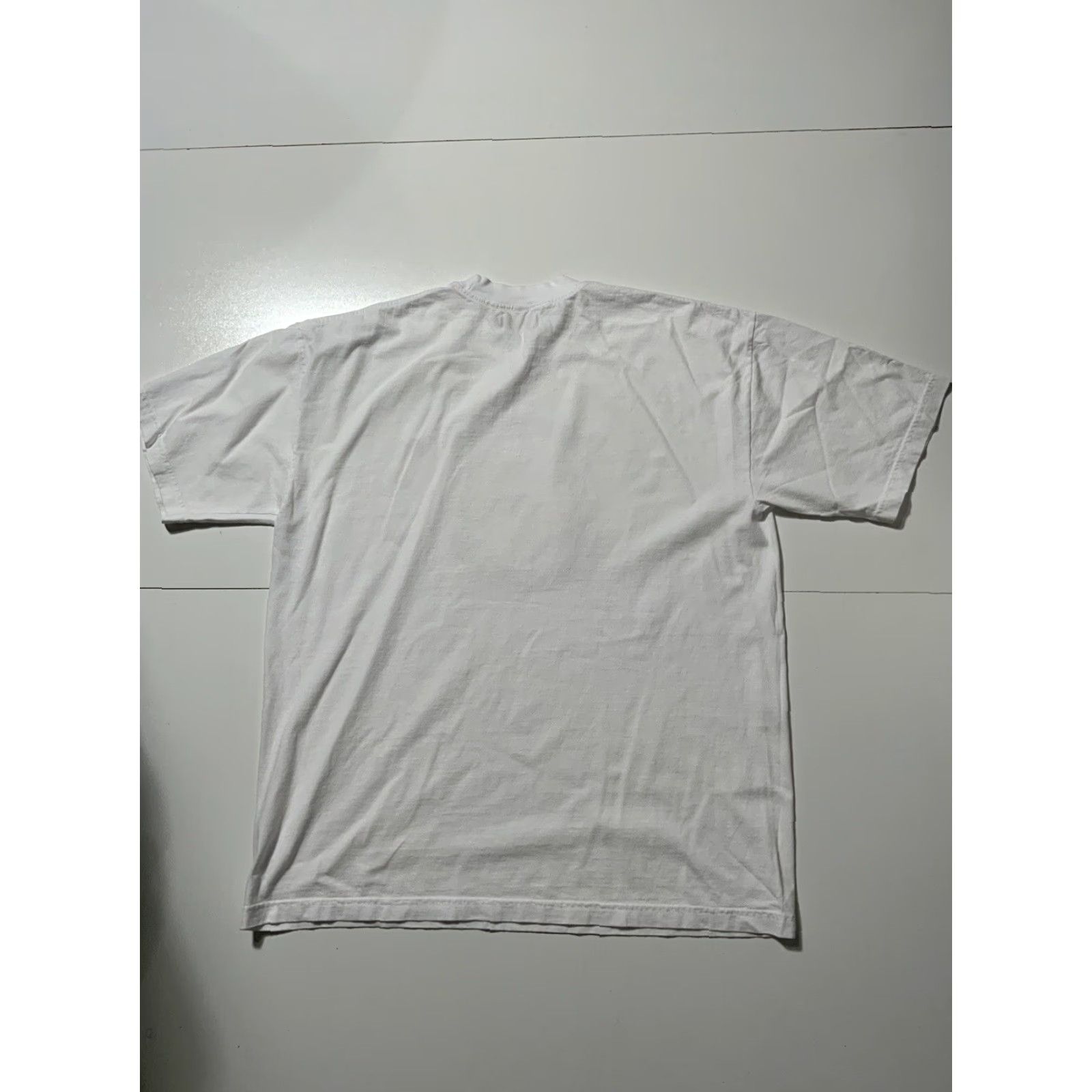 Vintage Little Africa People Of The World Soul Made Global Puff Print T-Shirt XL Men White Crew Neck XL Shirts Mens Size US XL / EU 56 / 4 - 3 Thumbnail