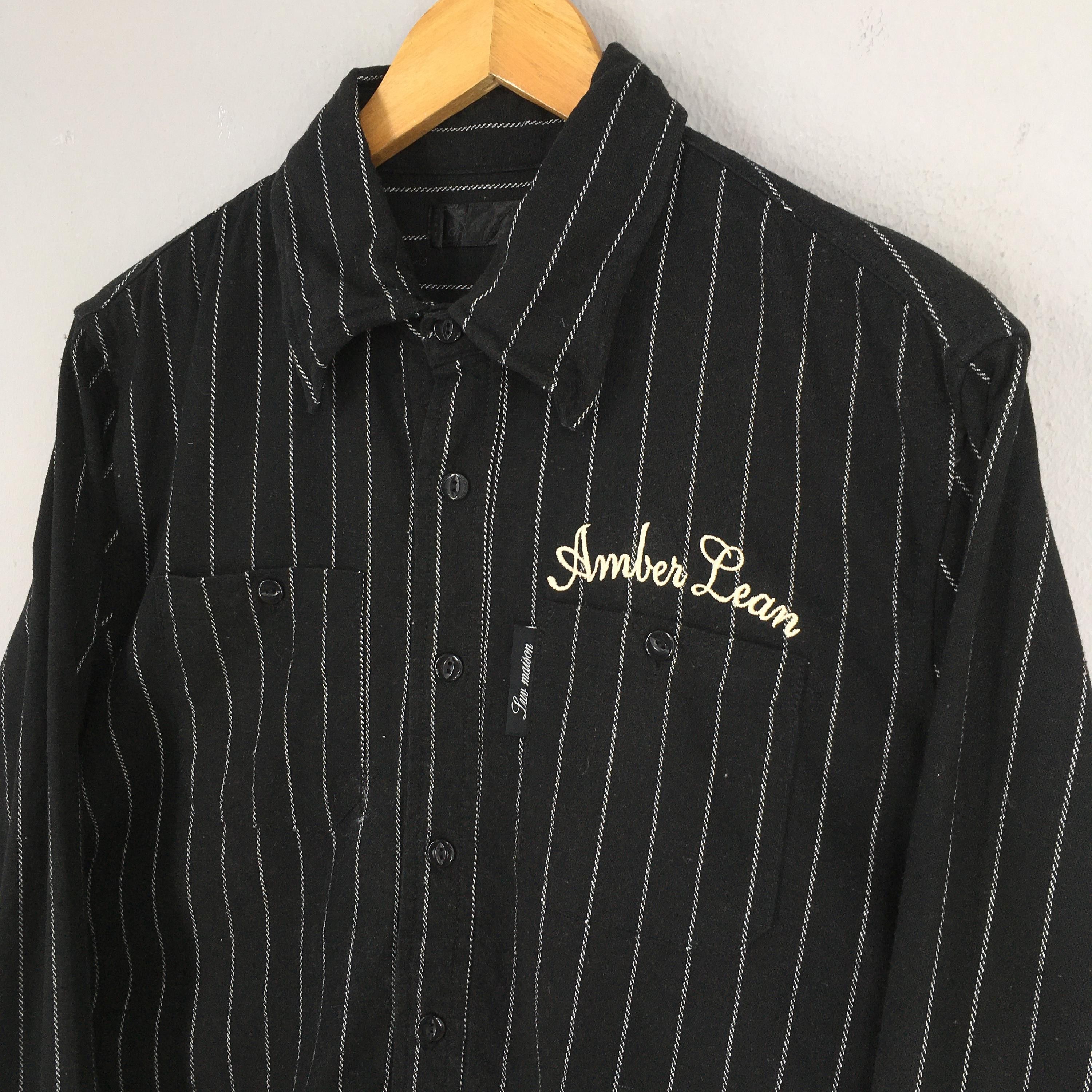 A&G Rock × Flannel Vintage Luv Maison Black Wabash Stripes Shirt Small Size US S / EU 44-46 / 1 - 3 Thumbnail