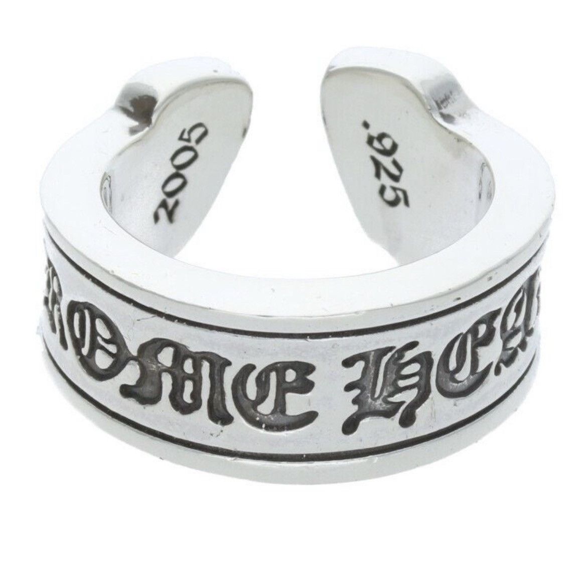 Chrome Hearts Chrome Hearts Large Scroll Label Ring 18 Size ONE SIZE - 1 Thumbnail