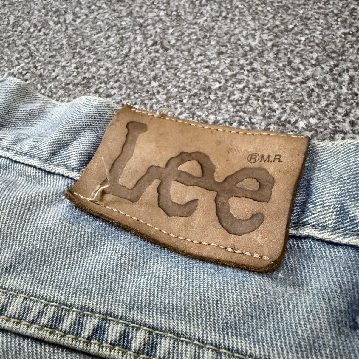 Lee × Number (N)ine Vintage Heavy Faded Washed Grunge Denim Lee Rider W32 Size US 32 / EU 48 - 9 Thumbnail