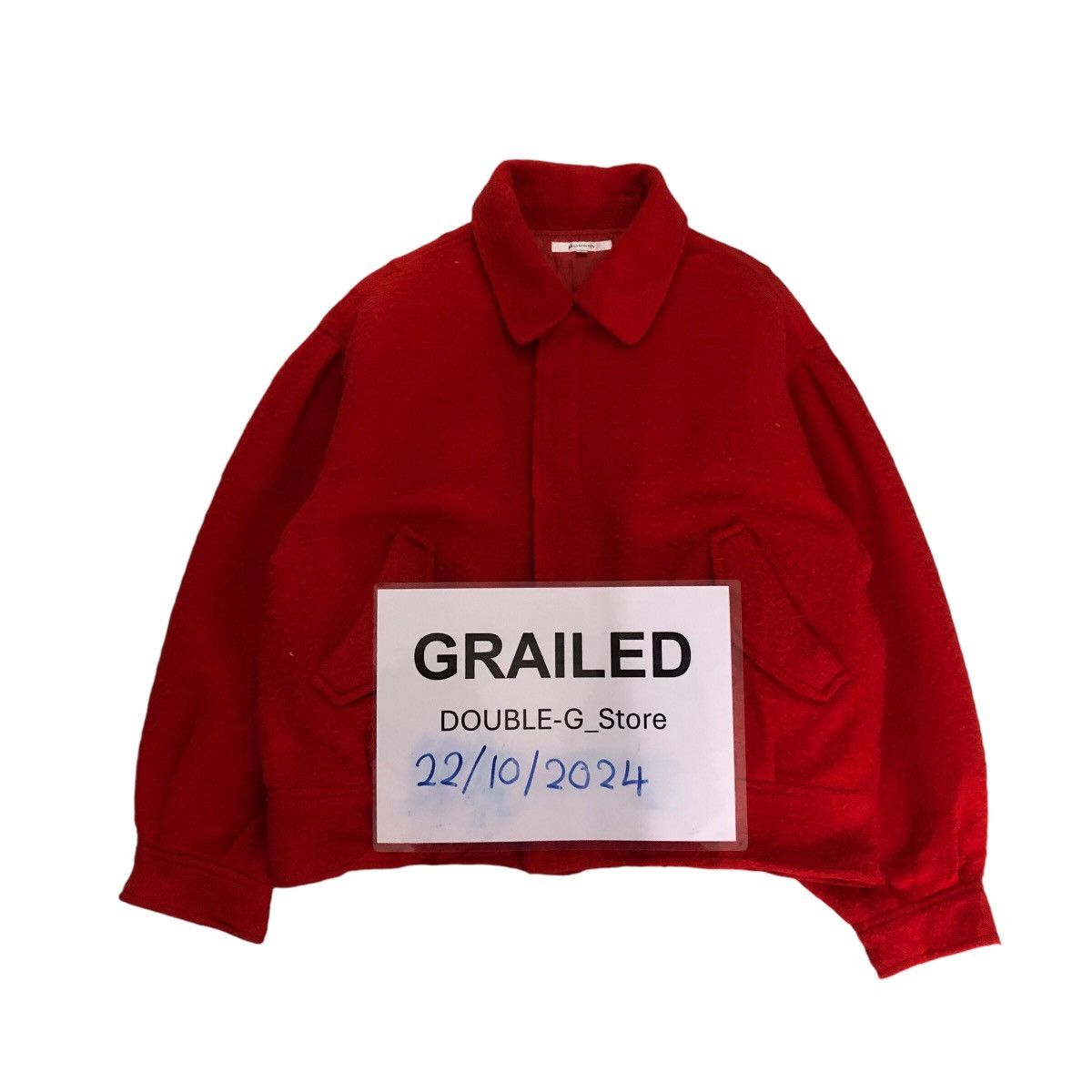 Japanese Brand 📌Vintage Wool Bomber Jacket Moussy Japan Fabric Size US M / EU 48-50 / 2 - 1 Thumbnail