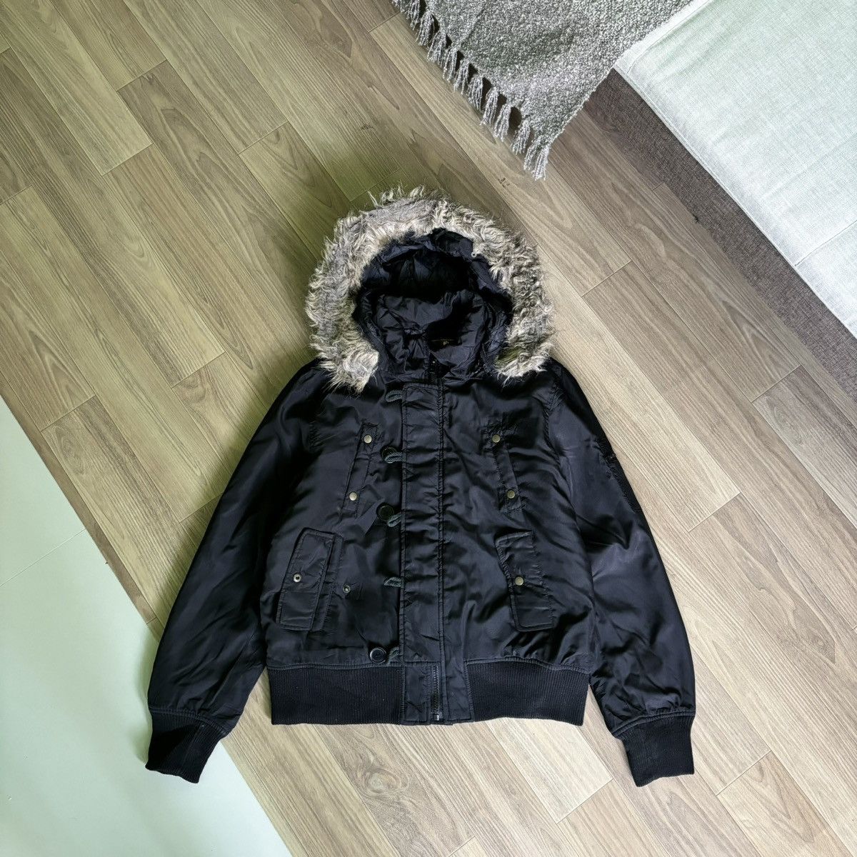 If Six Was Nine × Japanese Brand × KMRii Kmrii Style japan faurfuxfur jacket Size US L / EU 52-54 / 3 - 1 Thumbnail