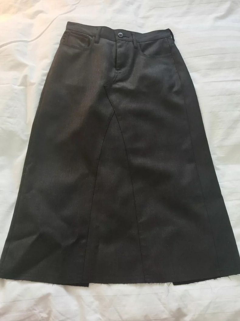 Junya Watanabe JUNYA WATANABE CDG Black Long Skirt Size 24" / US 00 / IT 34 - 1 Thumbnail