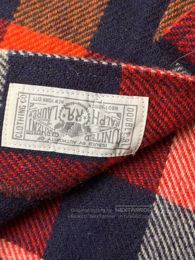RRL Ralph Lauren RRL Ralph Lauren Pictorial style 100% wool multi bag workw Size US L / EU 52-54 / 3 - 9 Thumbnail