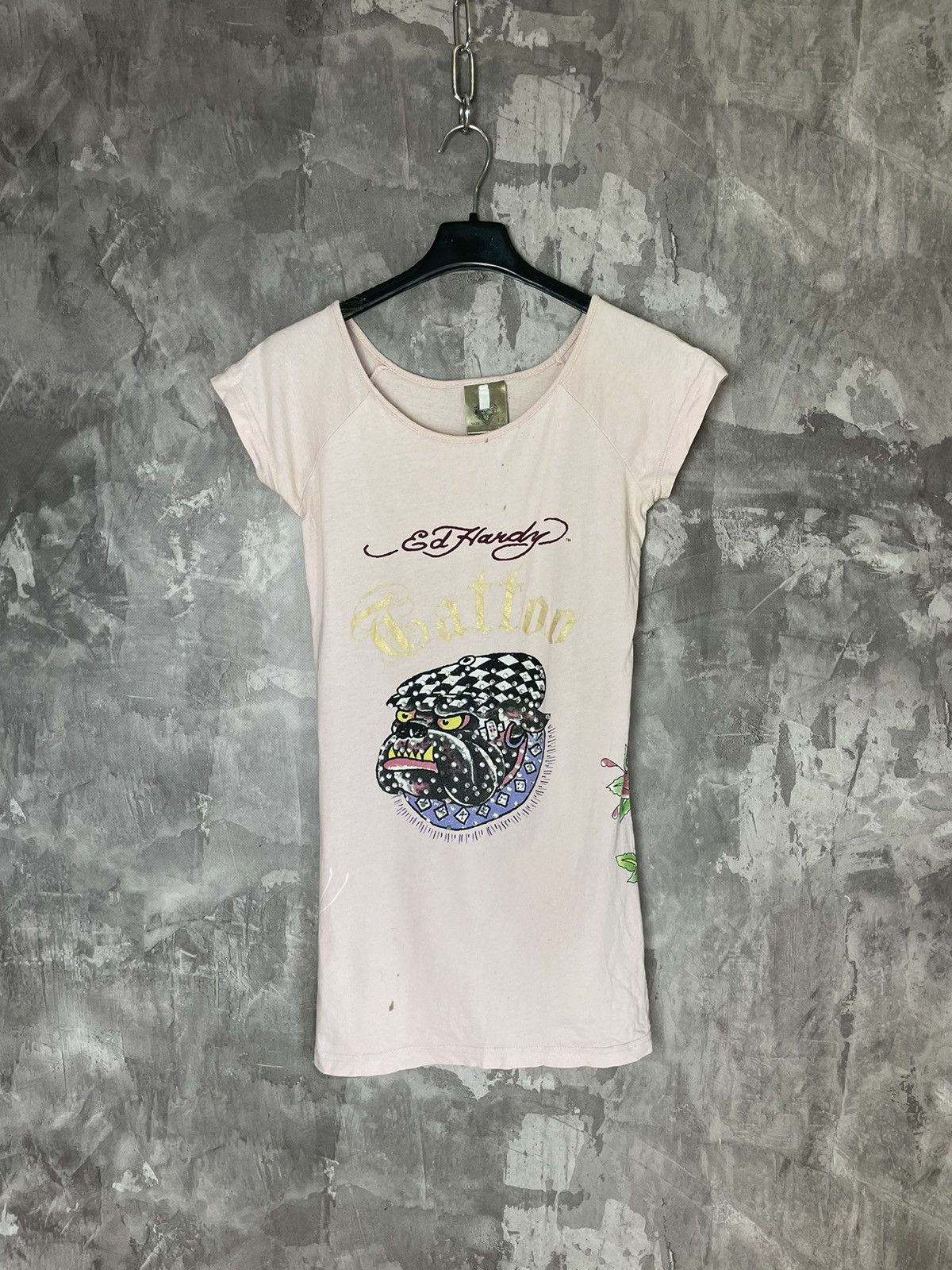Ed Hardy × Vintage Vintage Don Ed Hardy Y2k Tattoo Print Tank Top Made In USA Size XL / US 12-14 / IT 48-50 - 1 Thumbnail